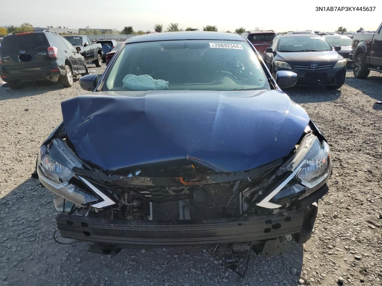 3N1AB7AP3KY445637 2019 Nissan Sentra S