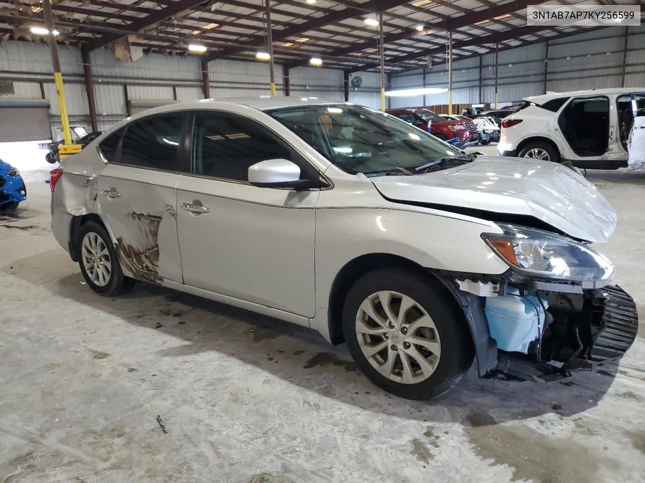 2019 Nissan Sentra S VIN: 3N1AB7AP7KY256599 Lot: 70966874