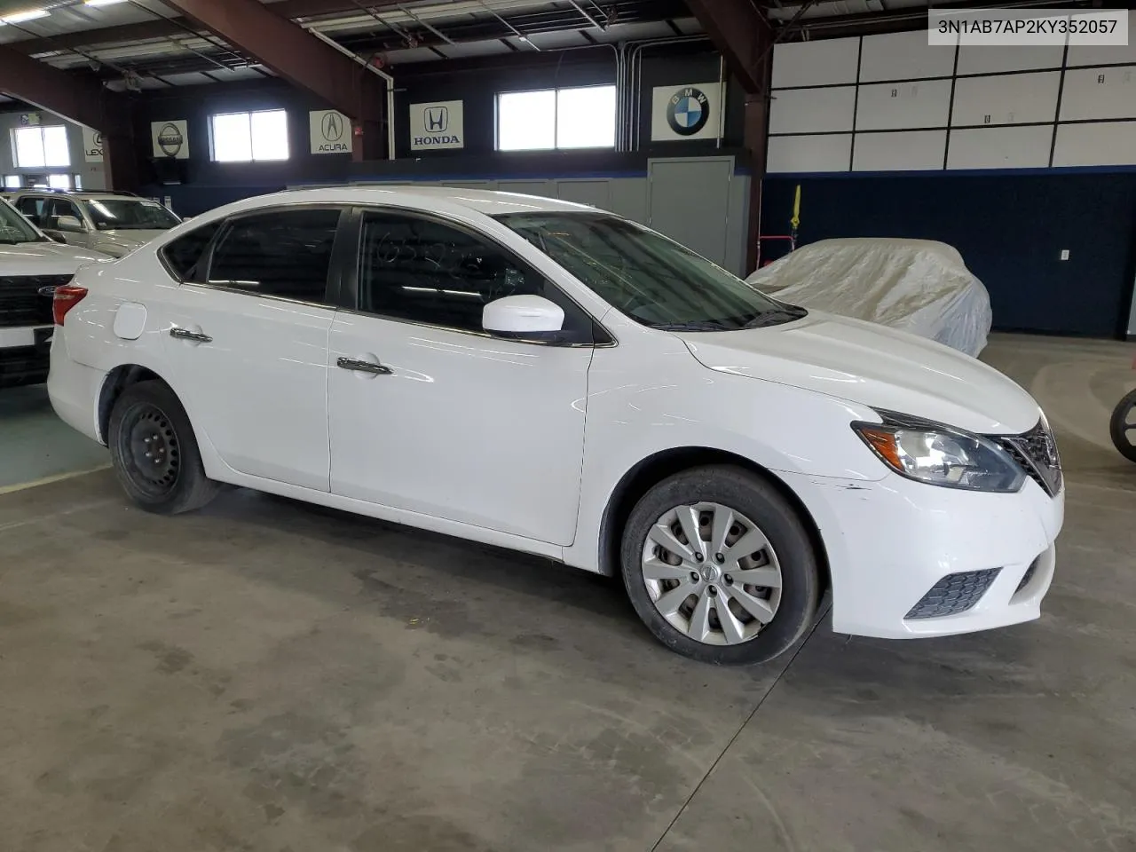 3N1AB7AP2KY352057 2019 Nissan Sentra S