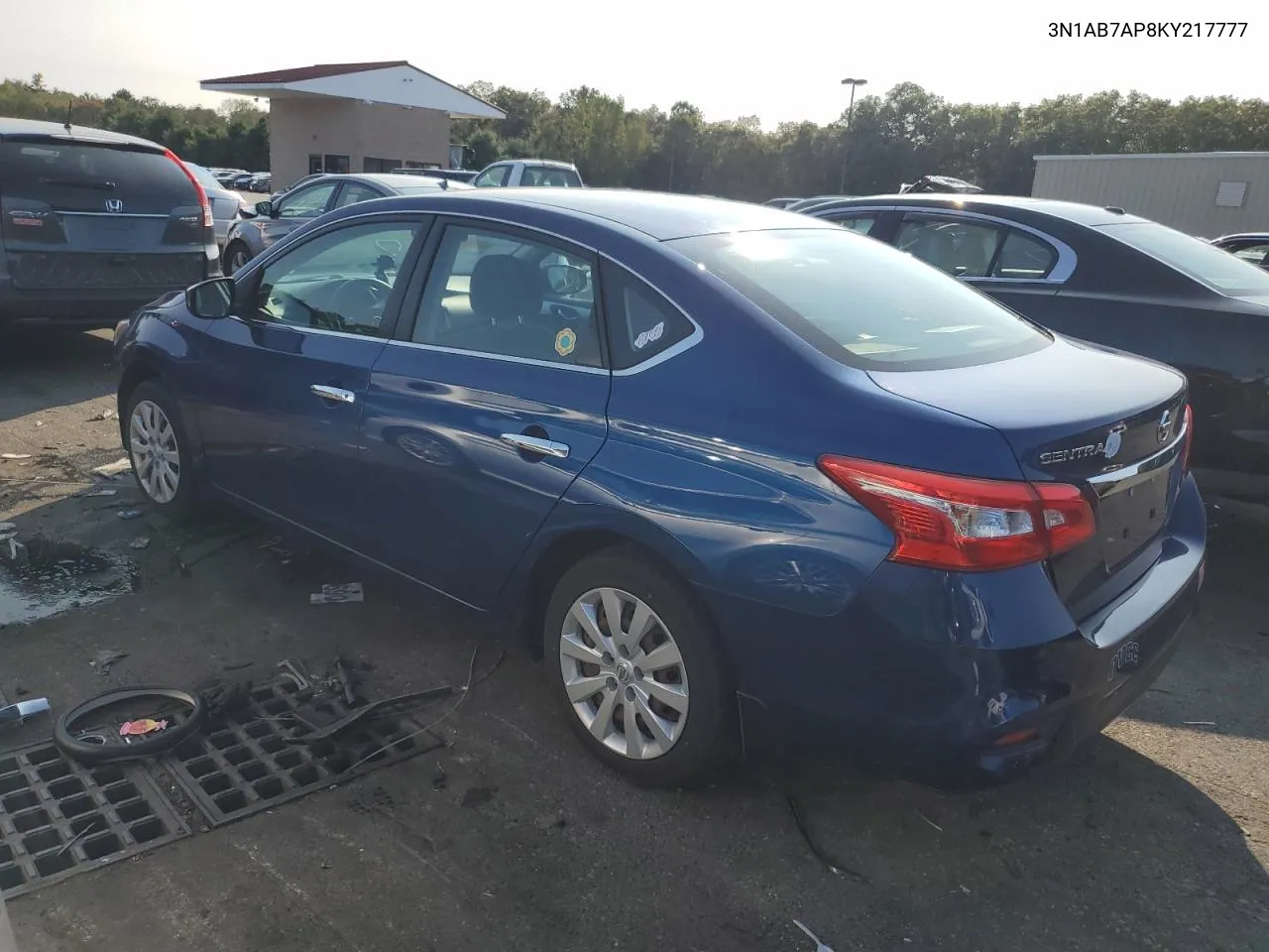 2019 Nissan Sentra S VIN: 3N1AB7AP8KY217777 Lot: 71002174