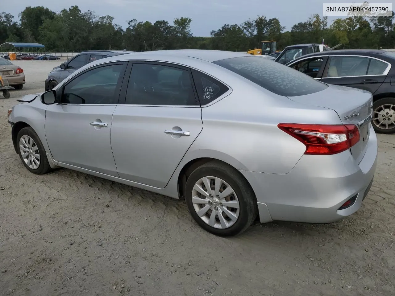 3N1AB7AP0KY457390 2019 Nissan Sentra S