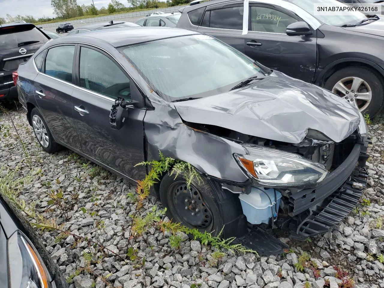 3N1AB7AP9KY426168 2019 Nissan Sentra S