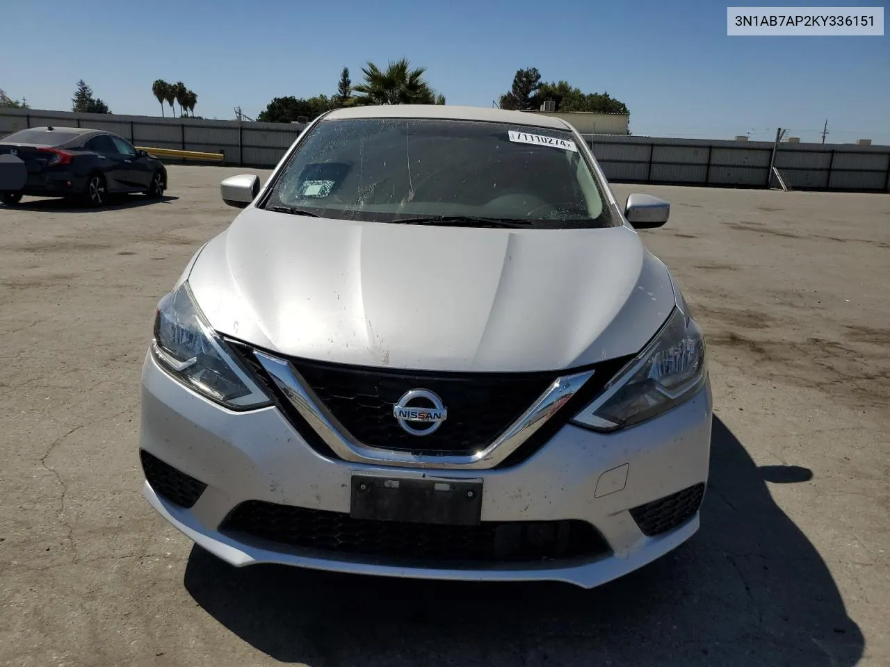 3N1AB7AP2KY336151 2019 Nissan Sentra S