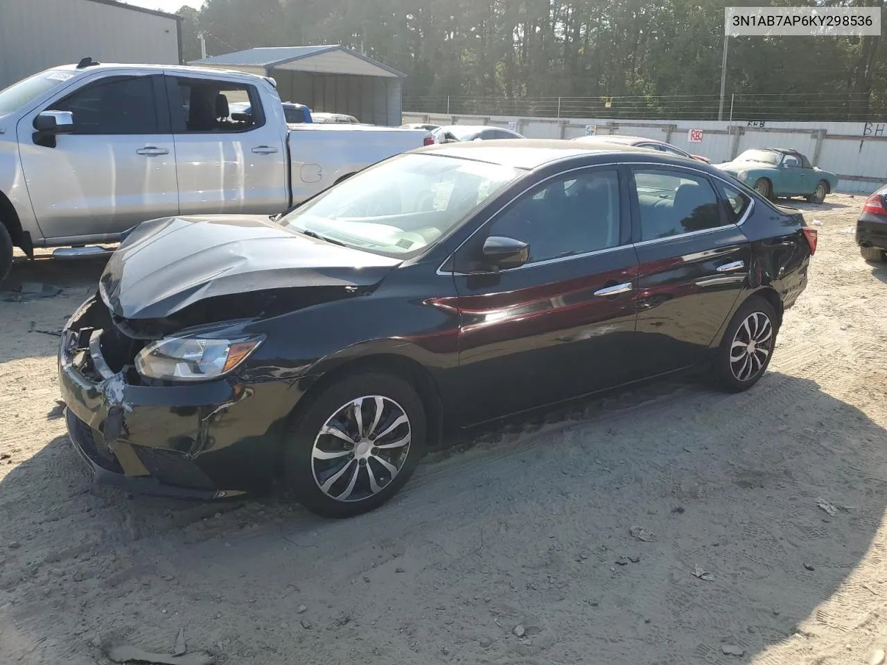 3N1AB7AP6KY298536 2019 Nissan Sentra S