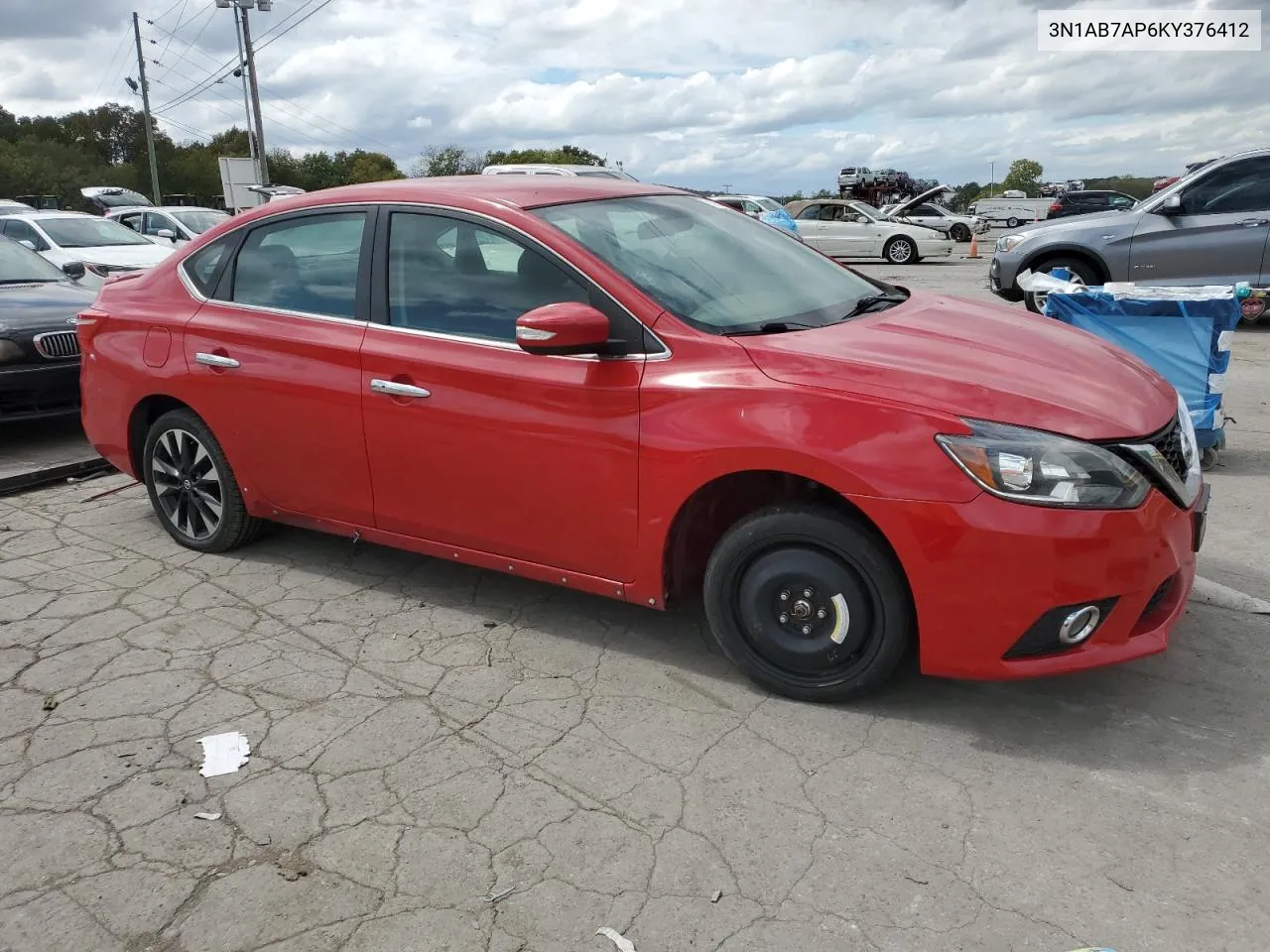 3N1AB7AP6KY376412 2019 Nissan Sentra S