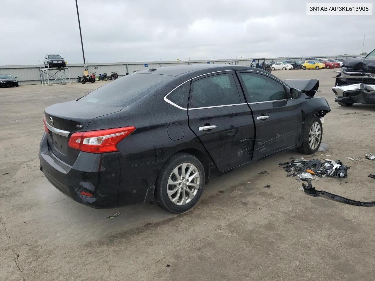 3N1AB7AP3KL613905 2019 Nissan Sentra S