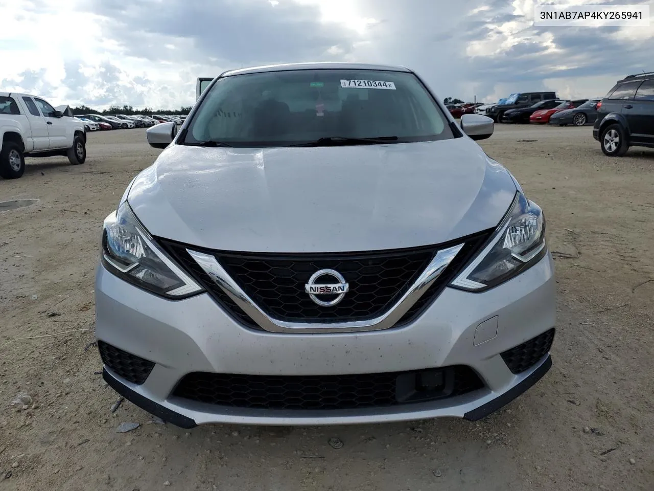 2019 Nissan Sentra S VIN: 3N1AB7AP4KY265941 Lot: 71210344