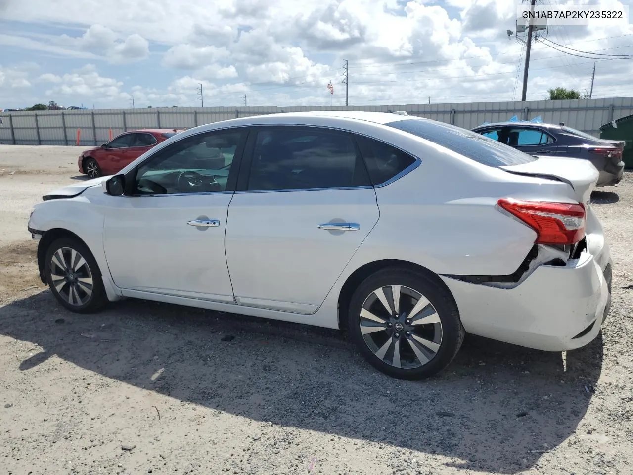 2019 Nissan Sentra S VIN: 3N1AB7AP2KY235322 Lot: 71220784