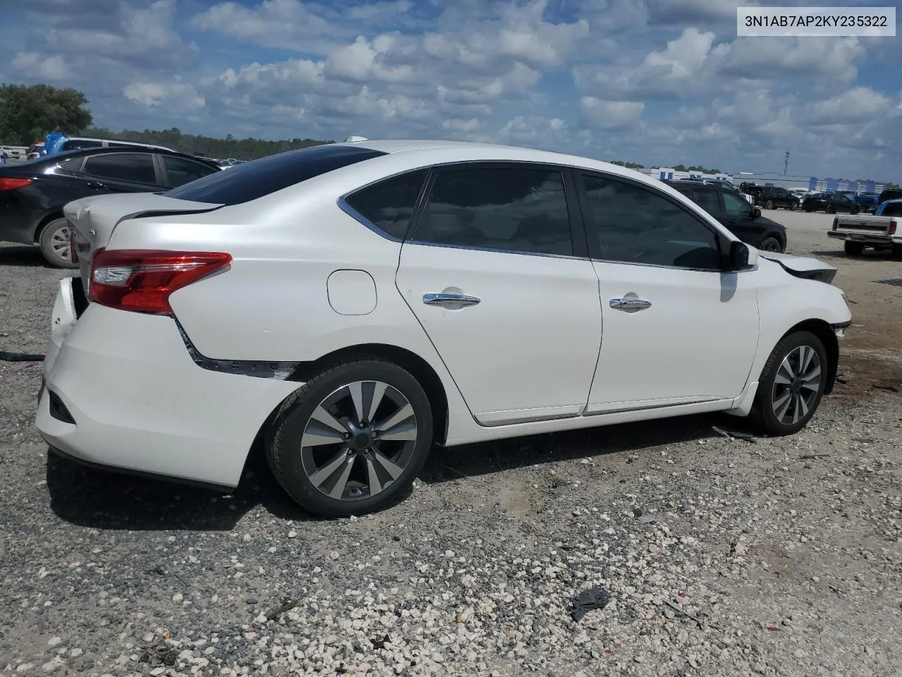 2019 Nissan Sentra S VIN: 3N1AB7AP2KY235322 Lot: 71220784