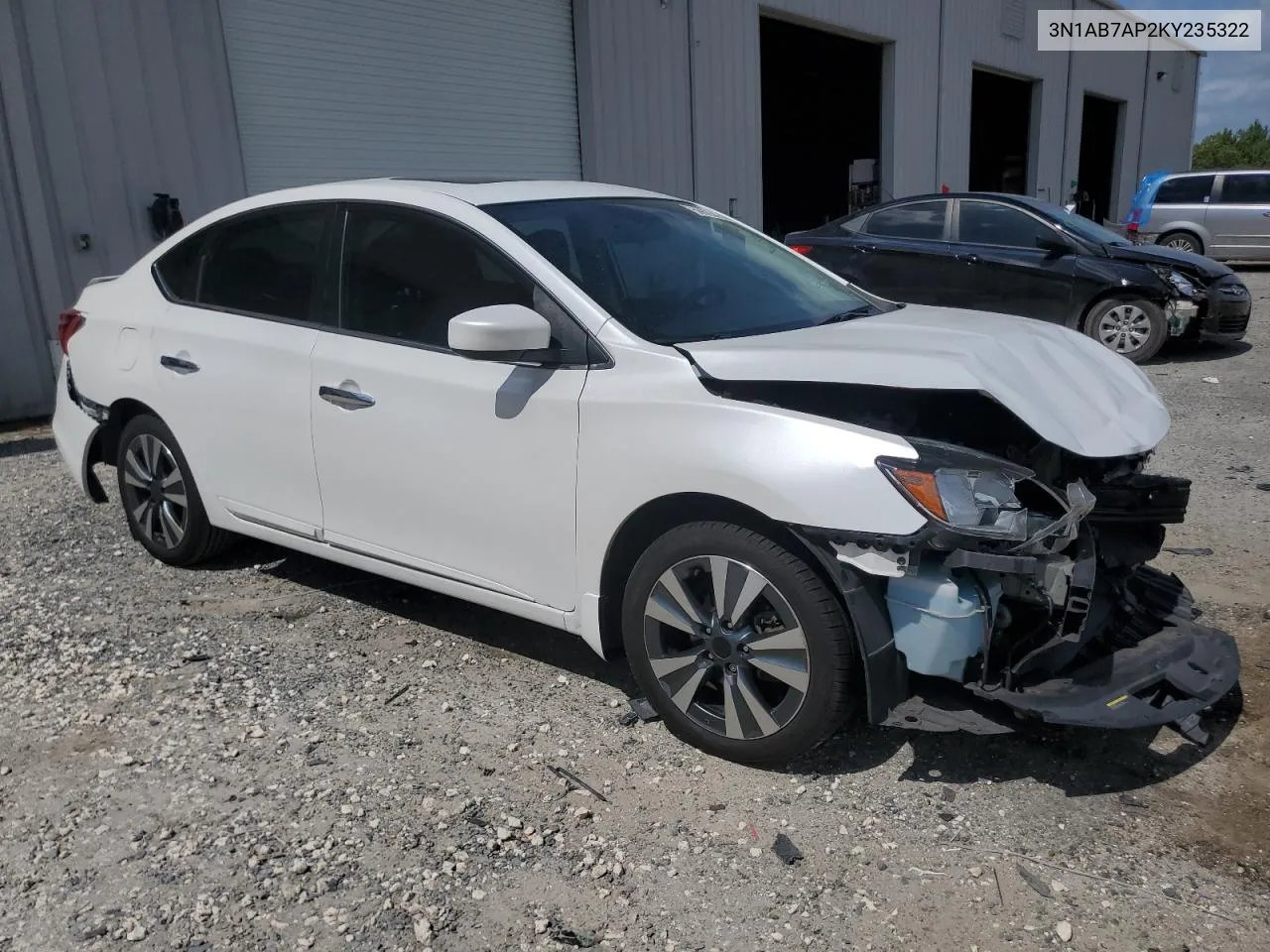 2019 Nissan Sentra S VIN: 3N1AB7AP2KY235322 Lot: 71220784