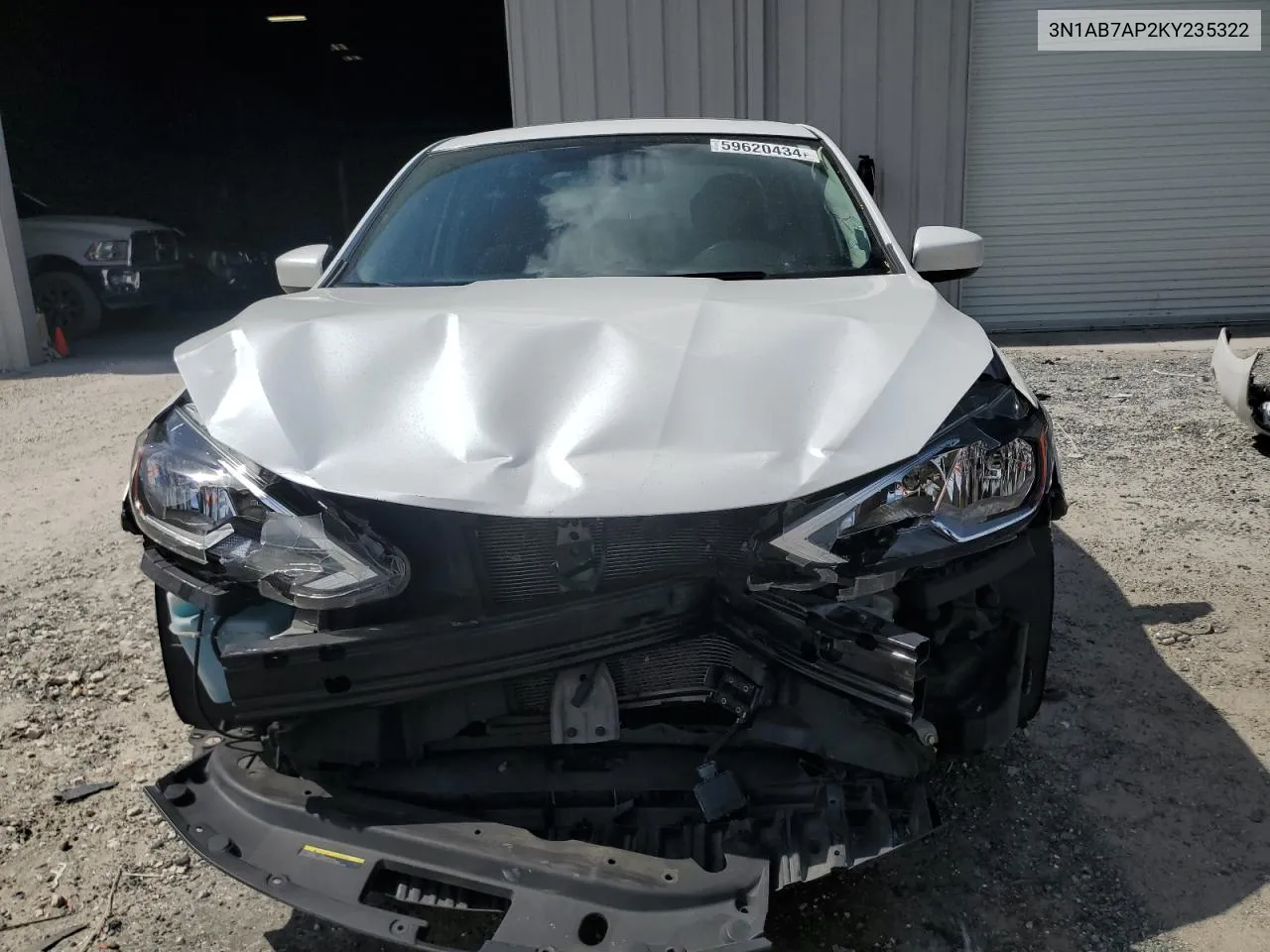 2019 Nissan Sentra S VIN: 3N1AB7AP2KY235322 Lot: 71220784