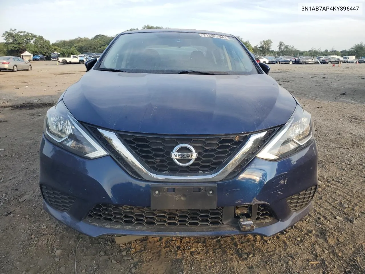 2019 Nissan Sentra S VIN: 3N1AB7AP4KY396447 Lot: 71283494