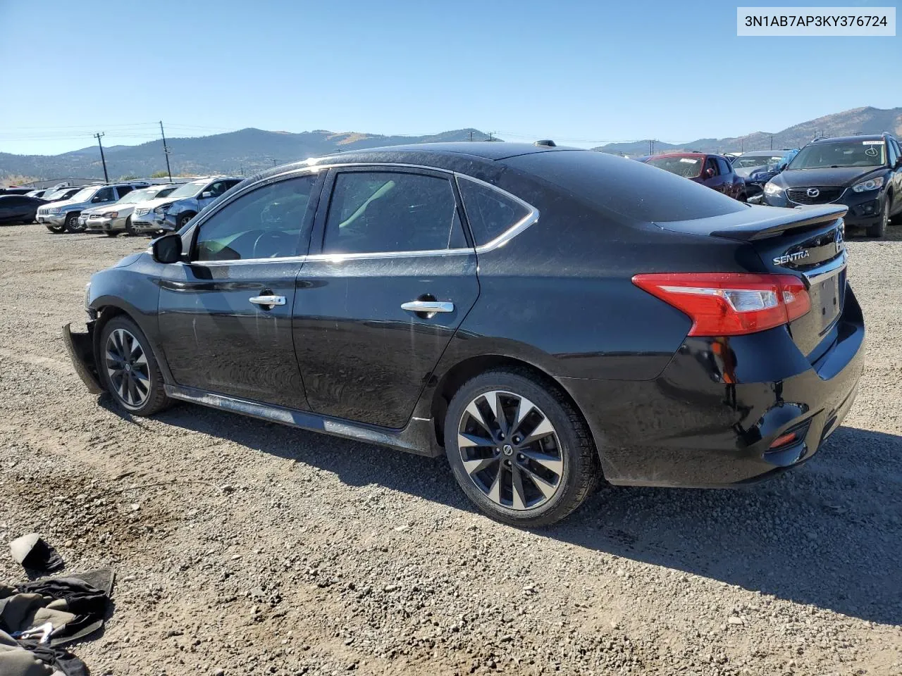 3N1AB7AP3KY376724 2019 Nissan Sentra S