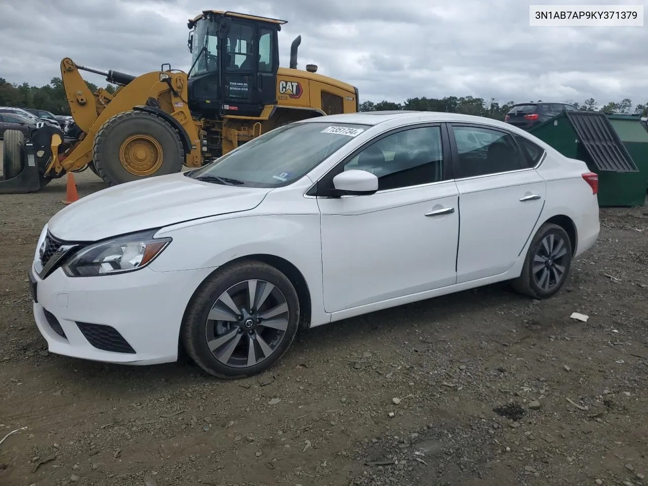 3N1AB7AP9KY371379 2019 Nissan Sentra S