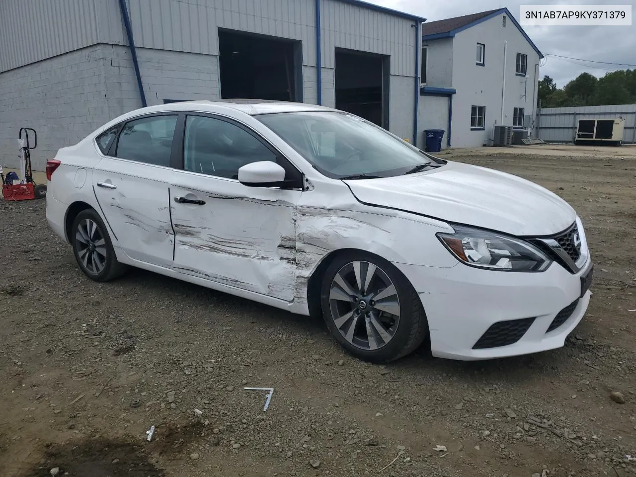 2019 Nissan Sentra S VIN: 3N1AB7AP9KY371379 Lot: 71351734