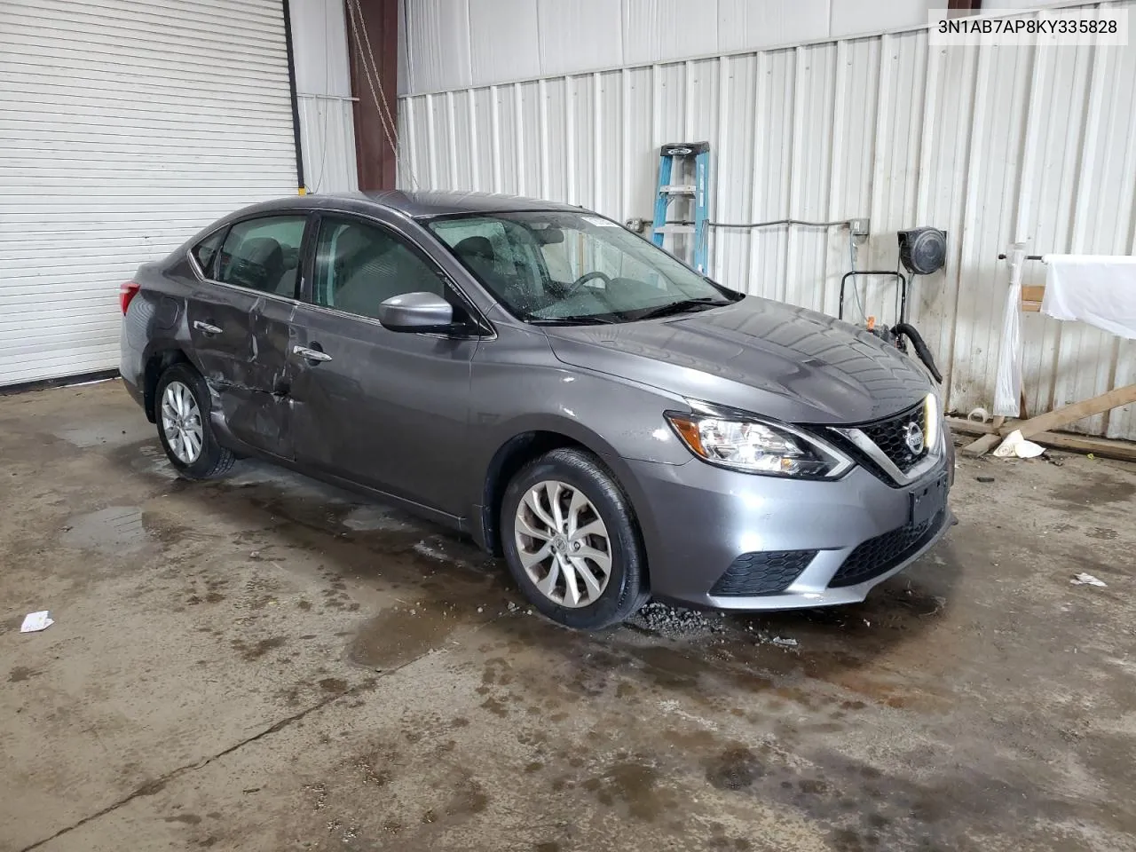 2019 Nissan Sentra S VIN: 3N1AB7AP8KY335828 Lot: 71376314