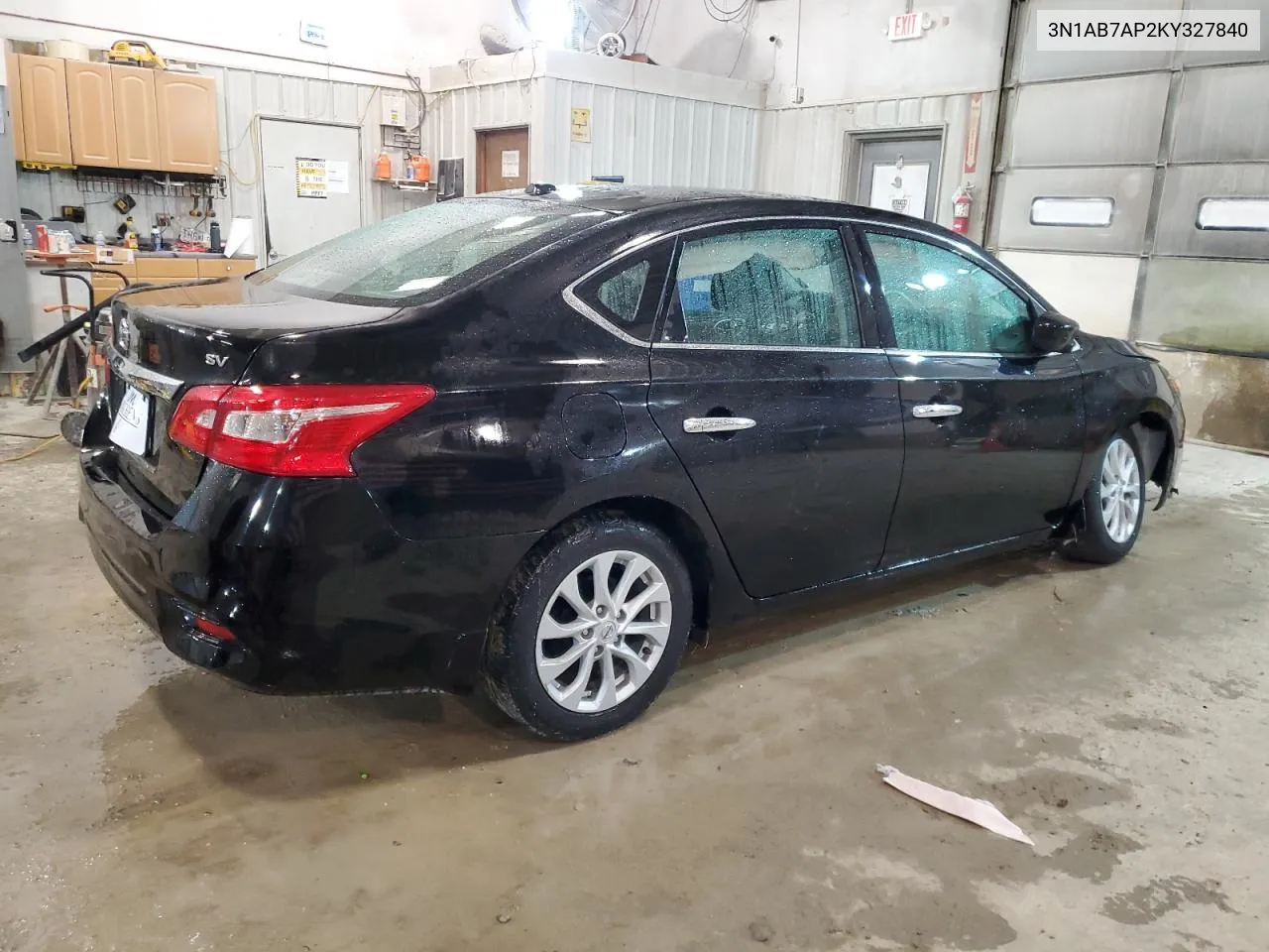 2019 Nissan Sentra S VIN: 3N1AB7AP2KY327840 Lot: 71406324