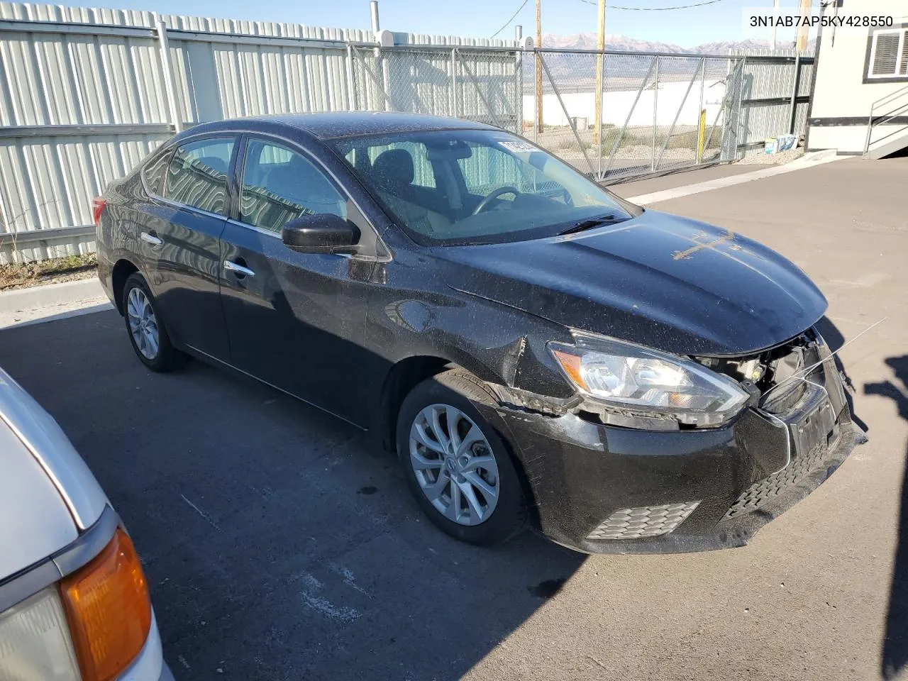 2019 Nissan Sentra S VIN: 3N1AB7AP5KY428550 Lot: 71421274