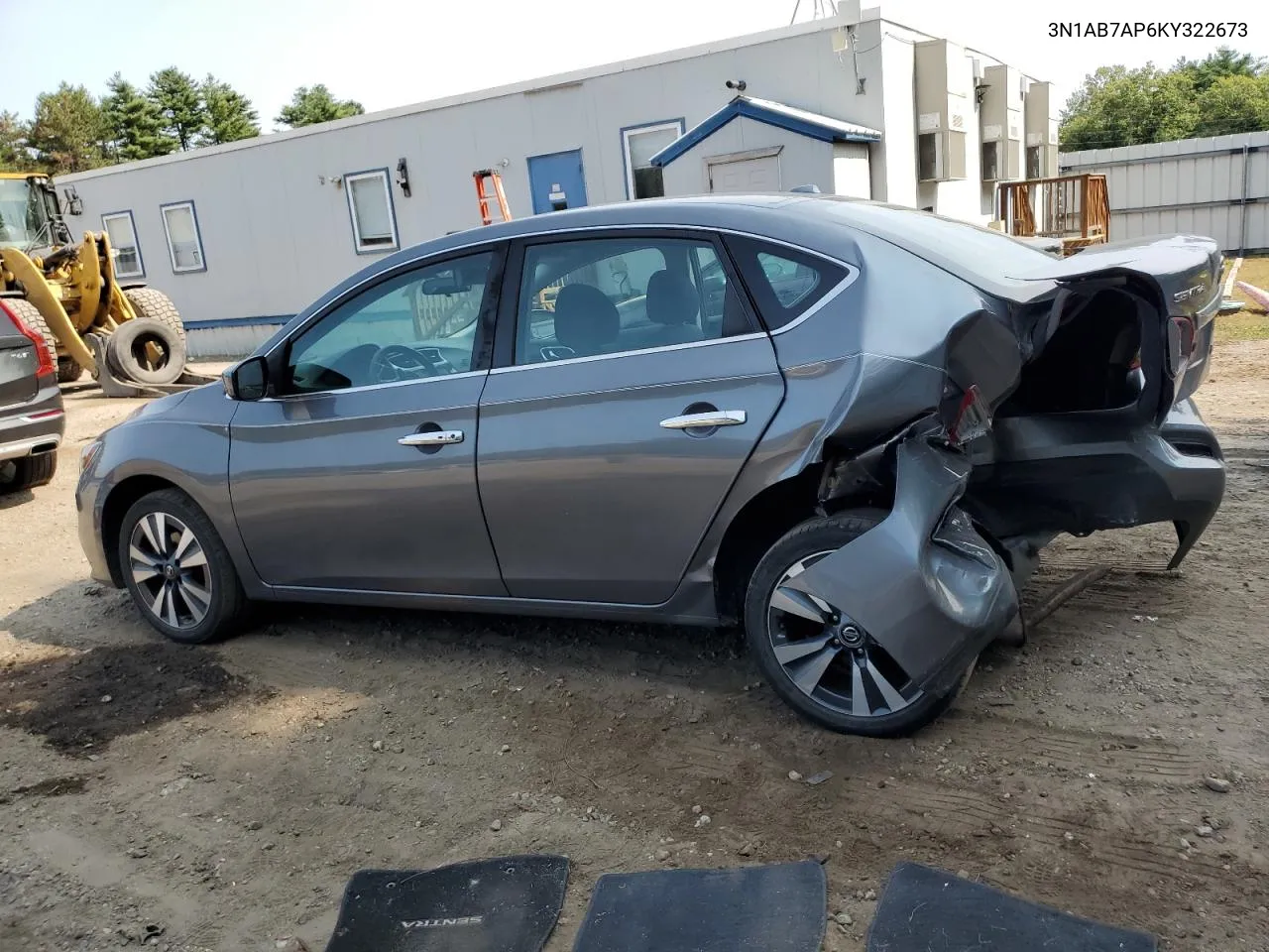 2019 Nissan Sentra S VIN: 3N1AB7AP6KY322673 Lot: 71457364