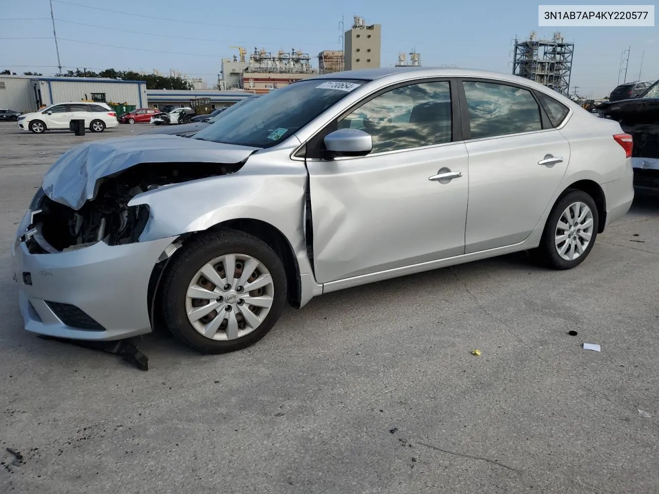 3N1AB7AP4KY220577 2019 Nissan Sentra S