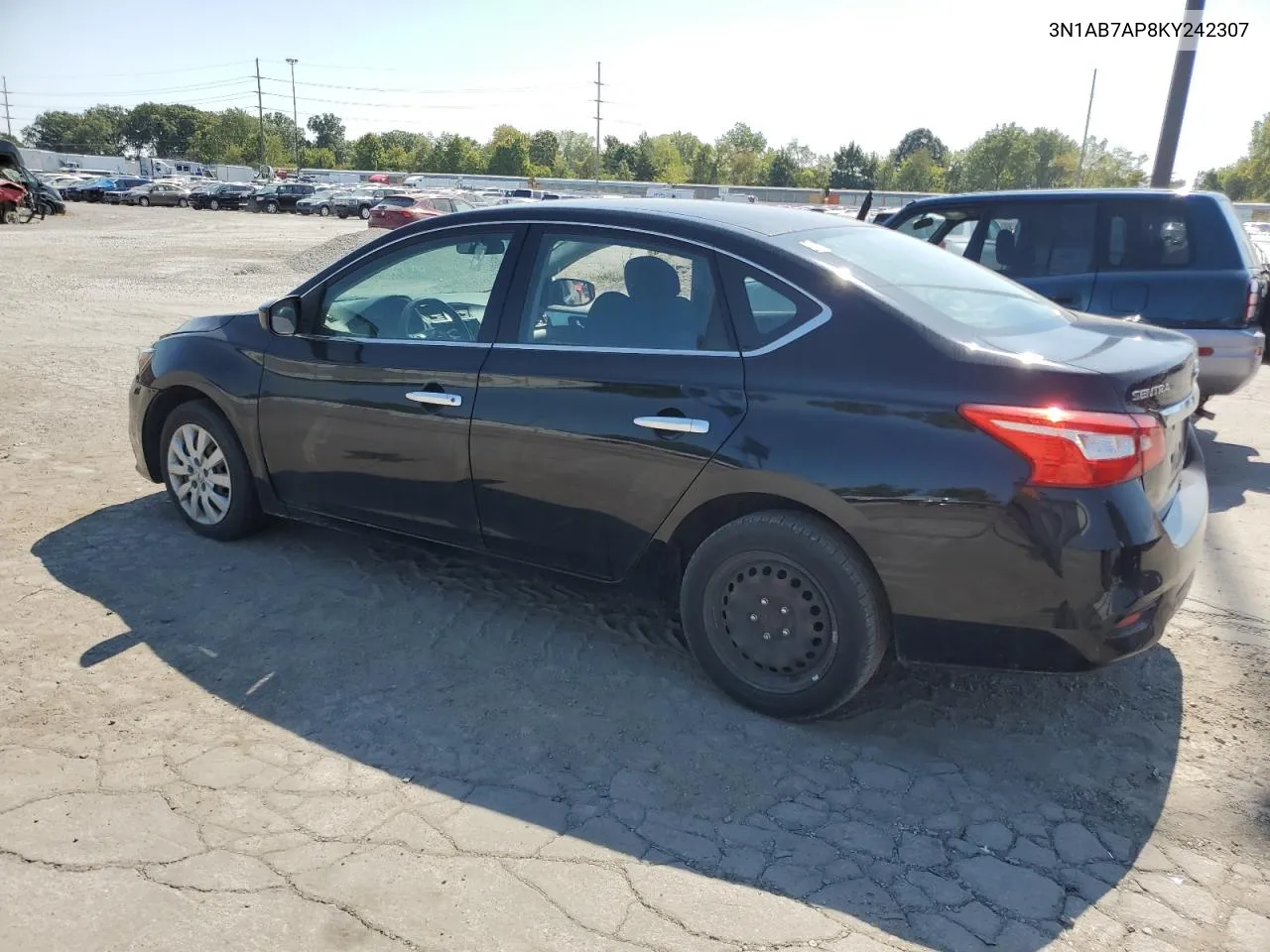 3N1AB7AP8KY242307 2019 Nissan Sentra S