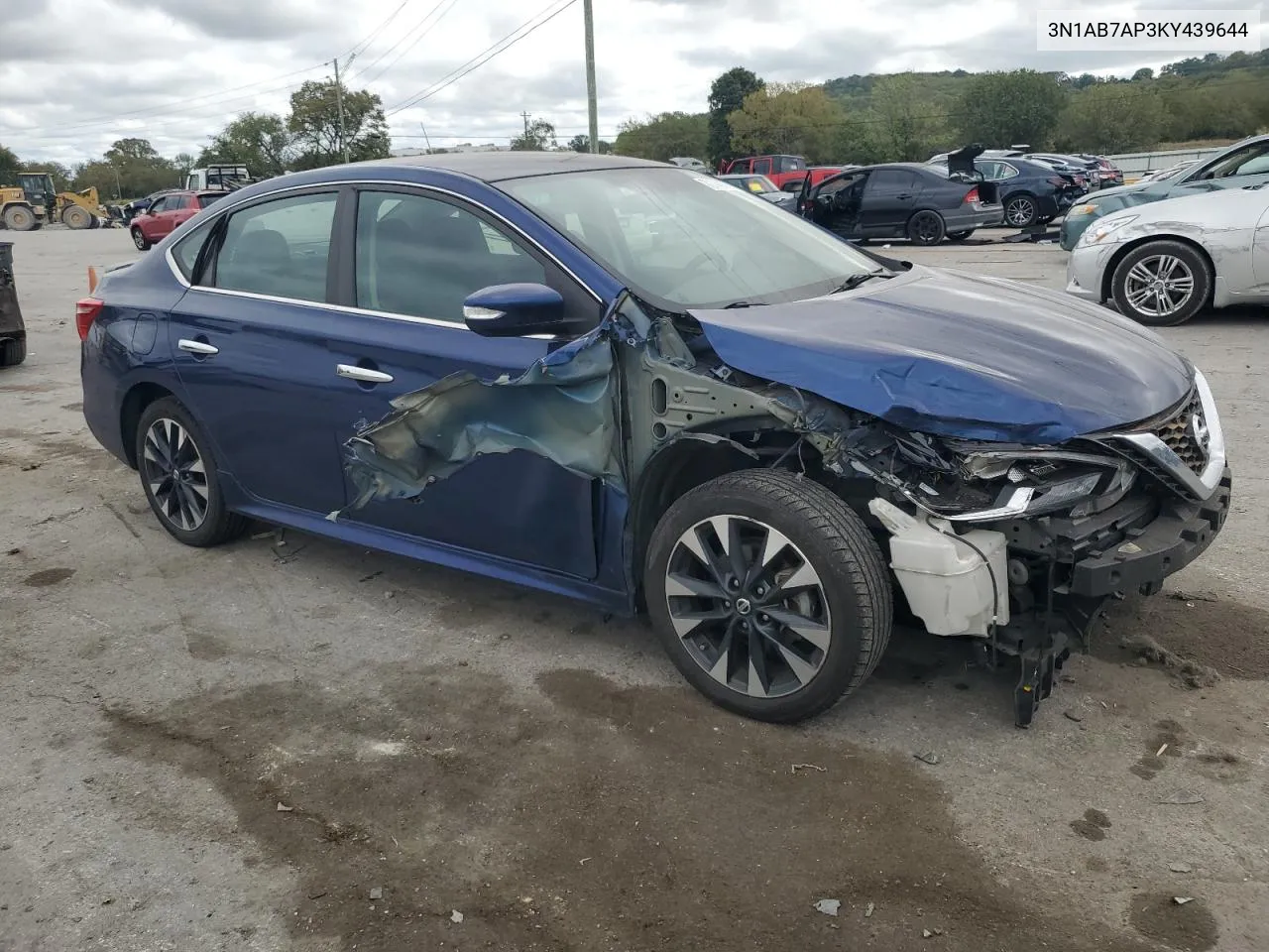 3N1AB7AP3KY439644 2019 Nissan Sentra S