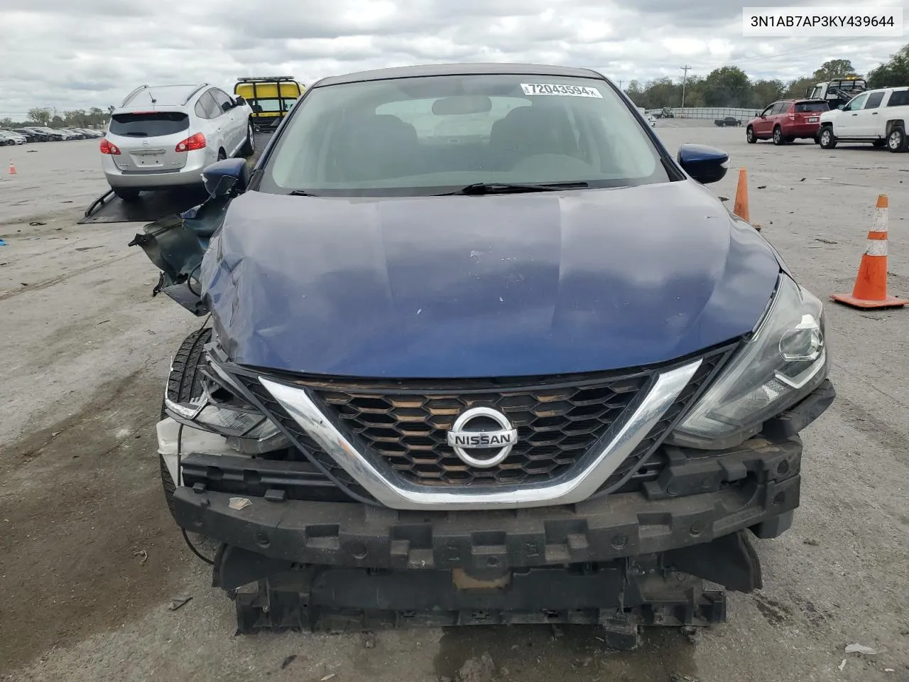 3N1AB7AP3KY439644 2019 Nissan Sentra S