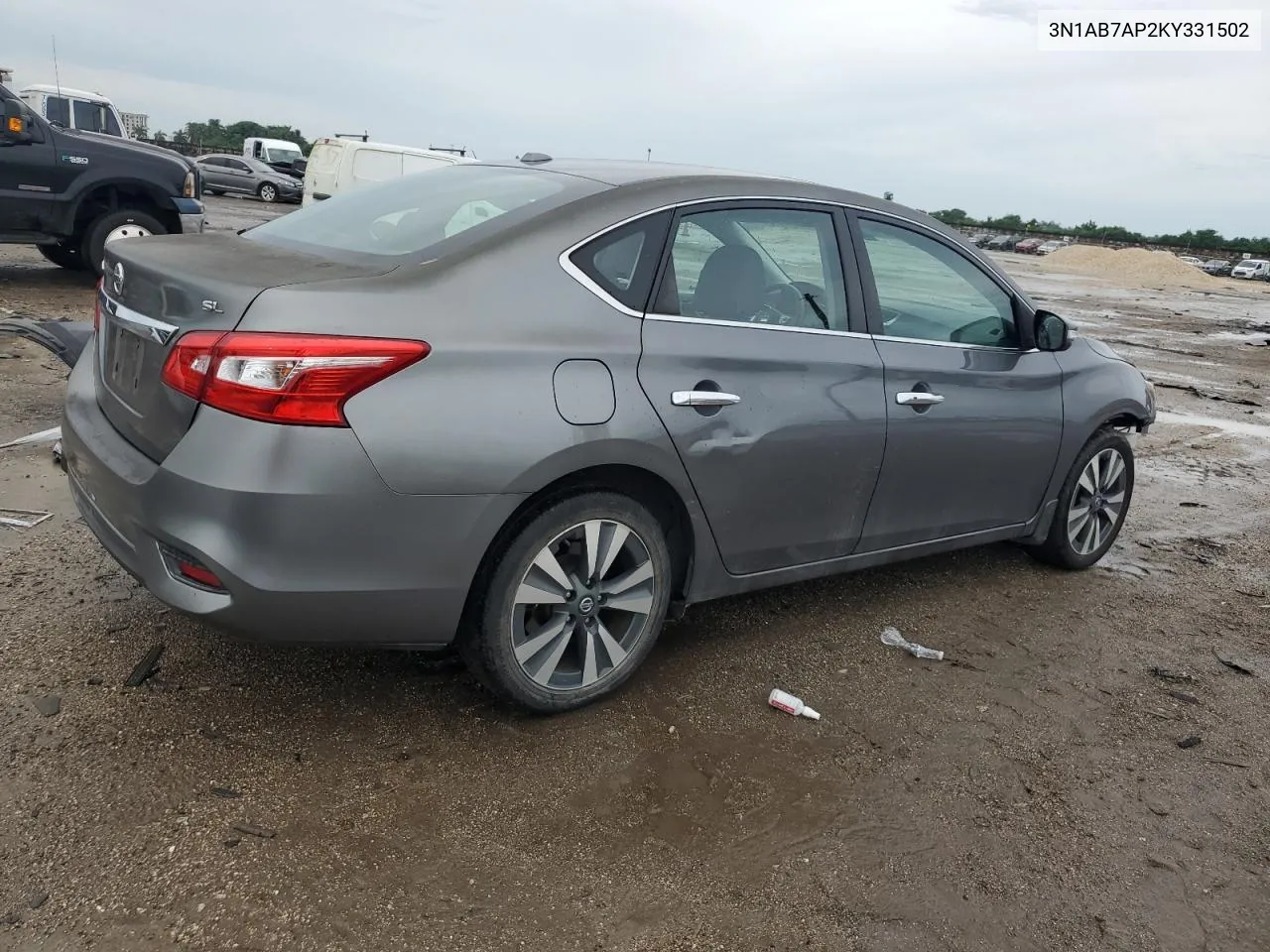 3N1AB7AP2KY331502 2019 Nissan Sentra S