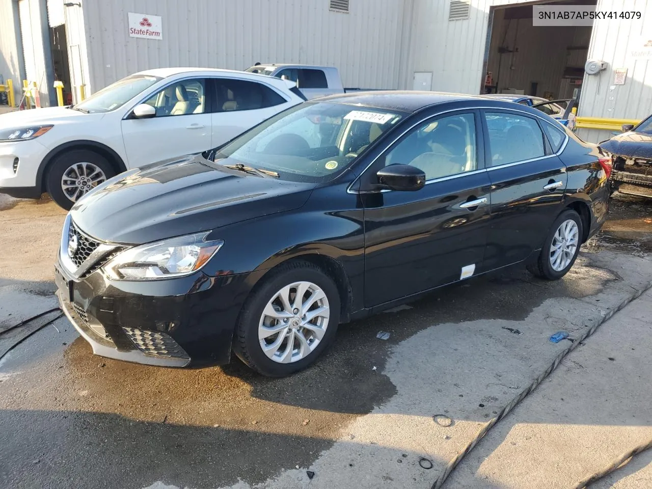 2019 Nissan Sentra S VIN: 3N1AB7AP5KY414079 Lot: 72172074