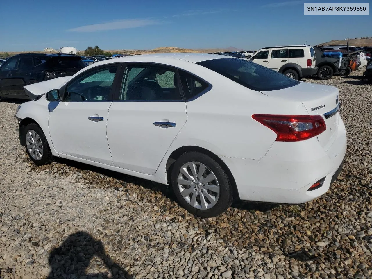 2019 Nissan Sentra S VIN: 3N1AB7AP8KY369560 Lot: 72172864