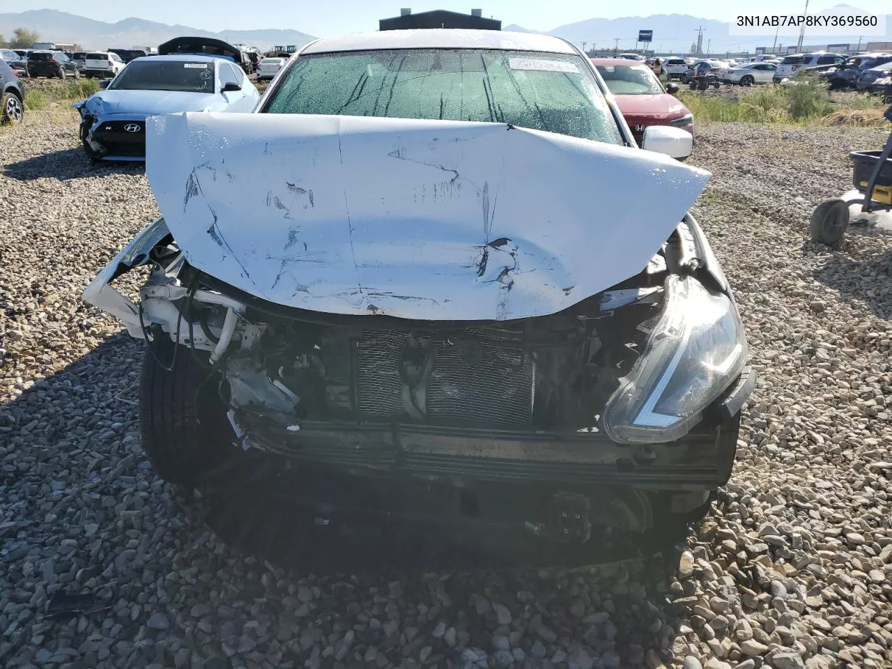 2019 Nissan Sentra S VIN: 3N1AB7AP8KY369560 Lot: 72172864