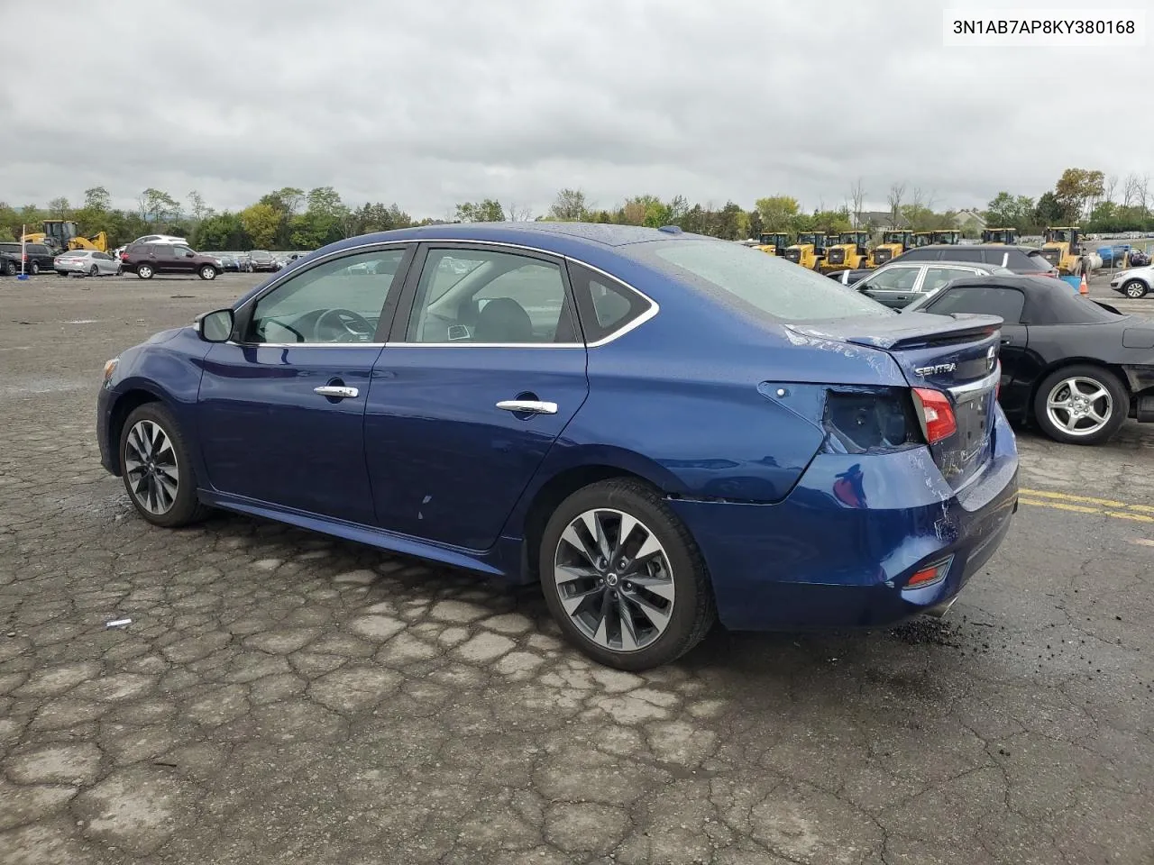 2019 Nissan Sentra S VIN: 3N1AB7AP8KY380168 Lot: 72232244