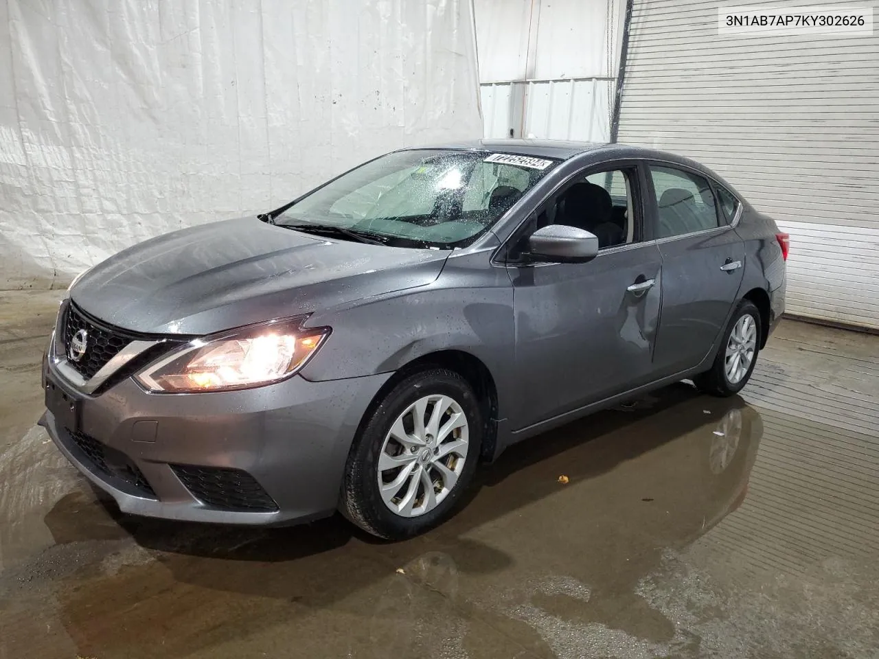 3N1AB7AP7KY302626 2019 Nissan Sentra S