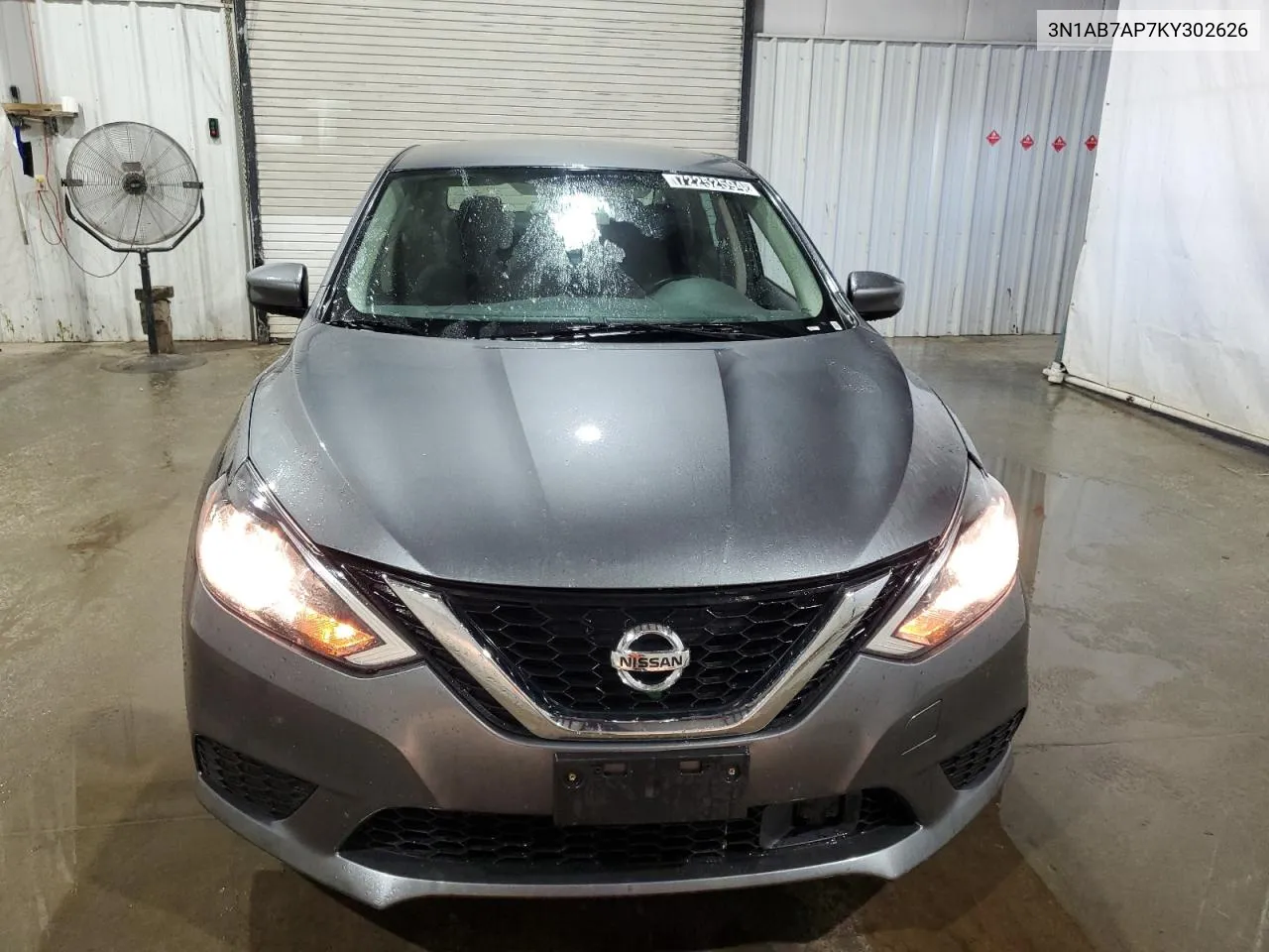 2019 Nissan Sentra S VIN: 3N1AB7AP7KY302626 Lot: 72252594