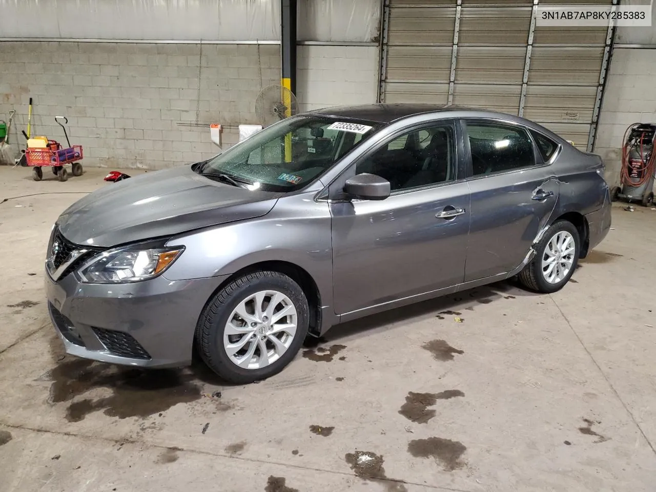 3N1AB7AP8KY285383 2019 Nissan Sentra S