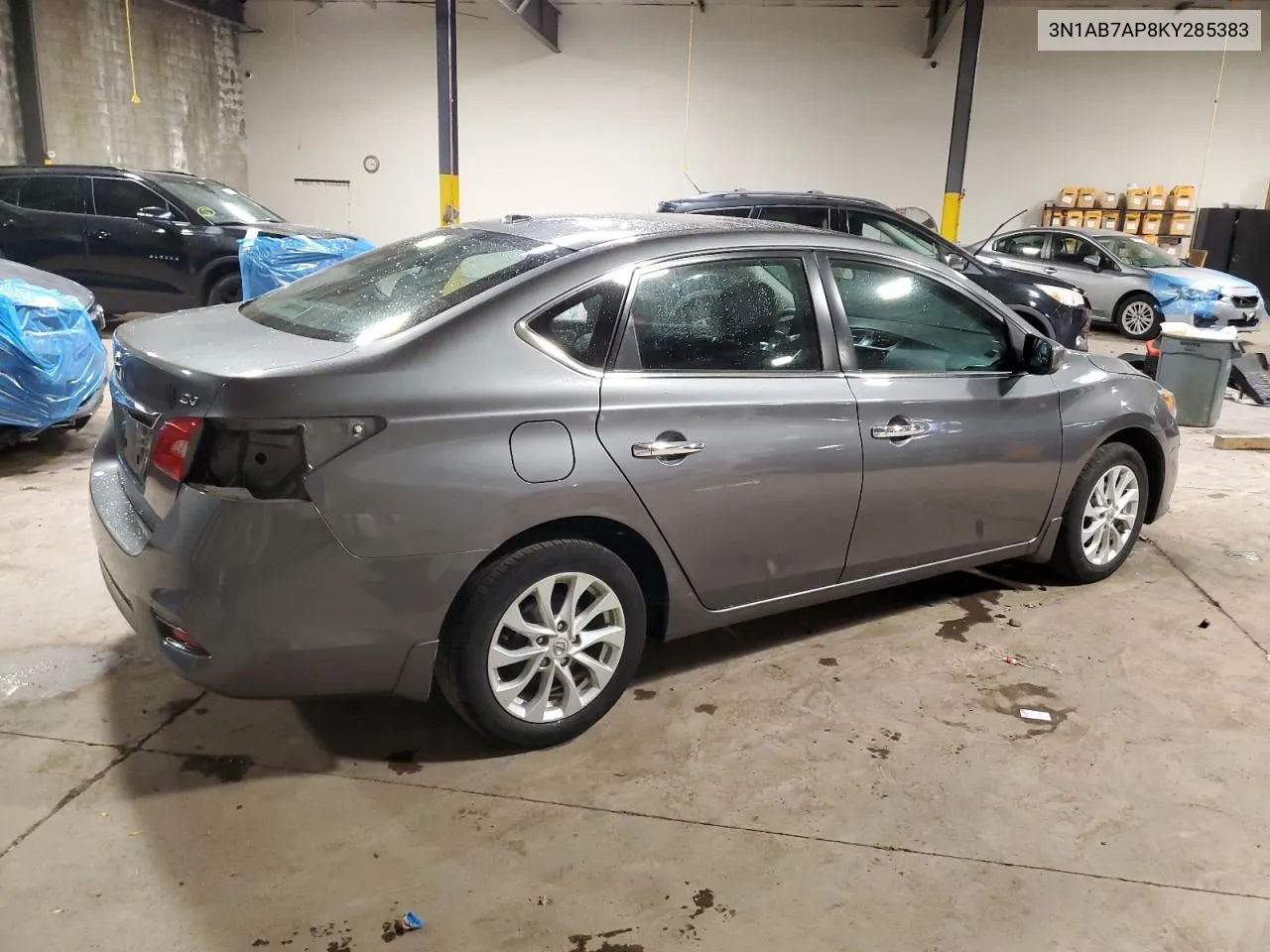 3N1AB7AP8KY285383 2019 Nissan Sentra S