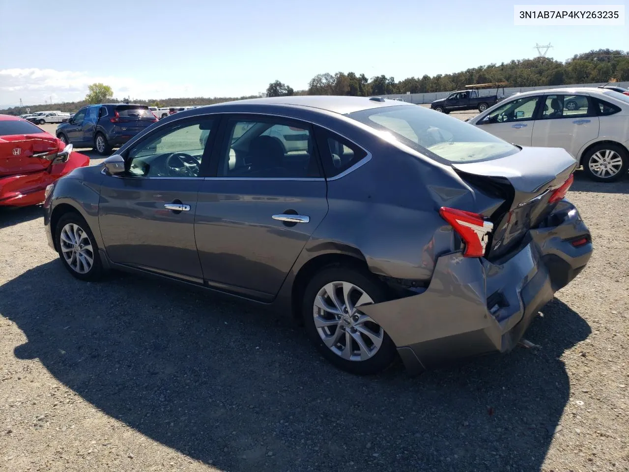 3N1AB7AP4KY263235 2019 Nissan Sentra S