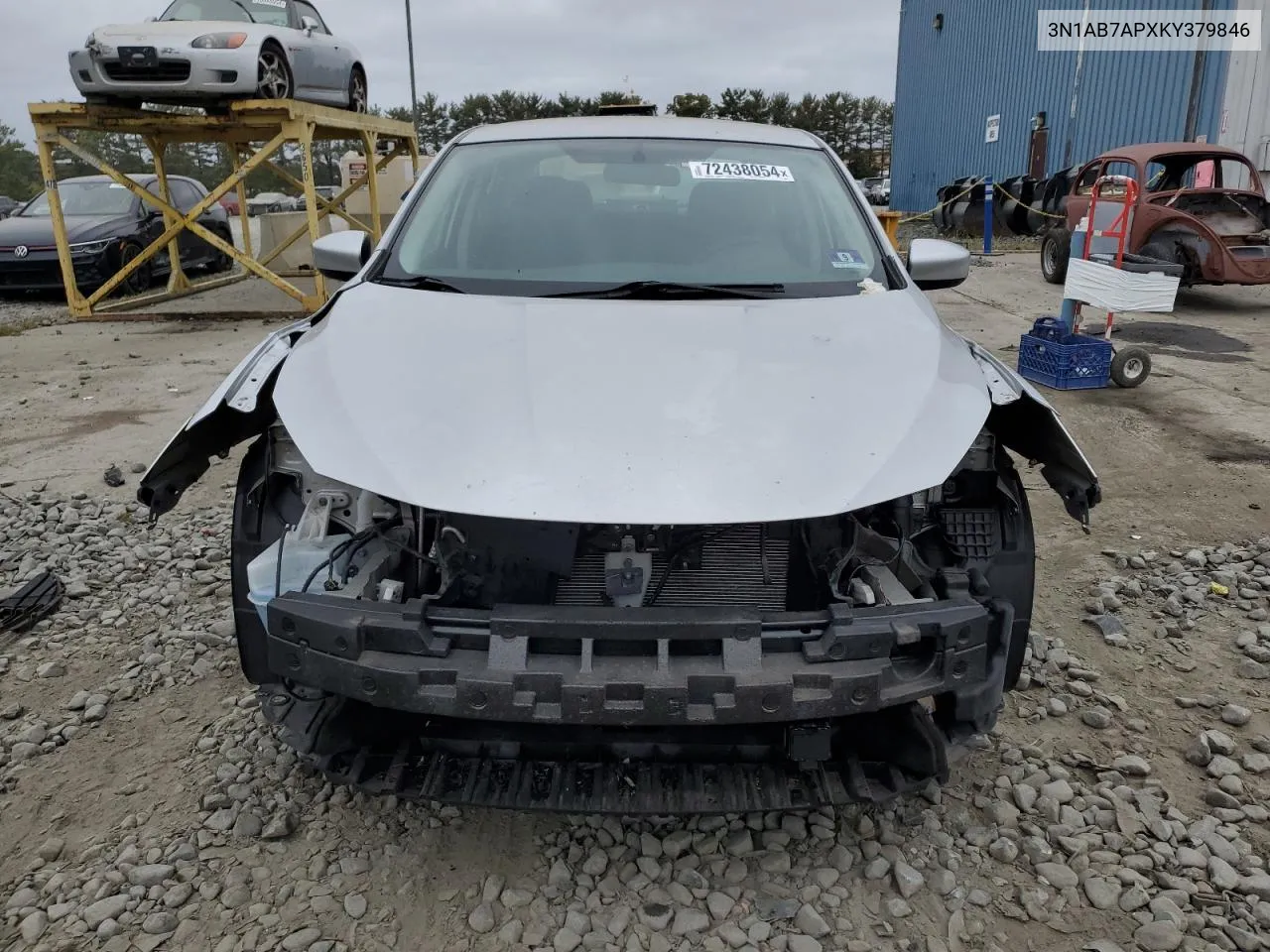 3N1AB7APXKY379846 2019 Nissan Sentra S