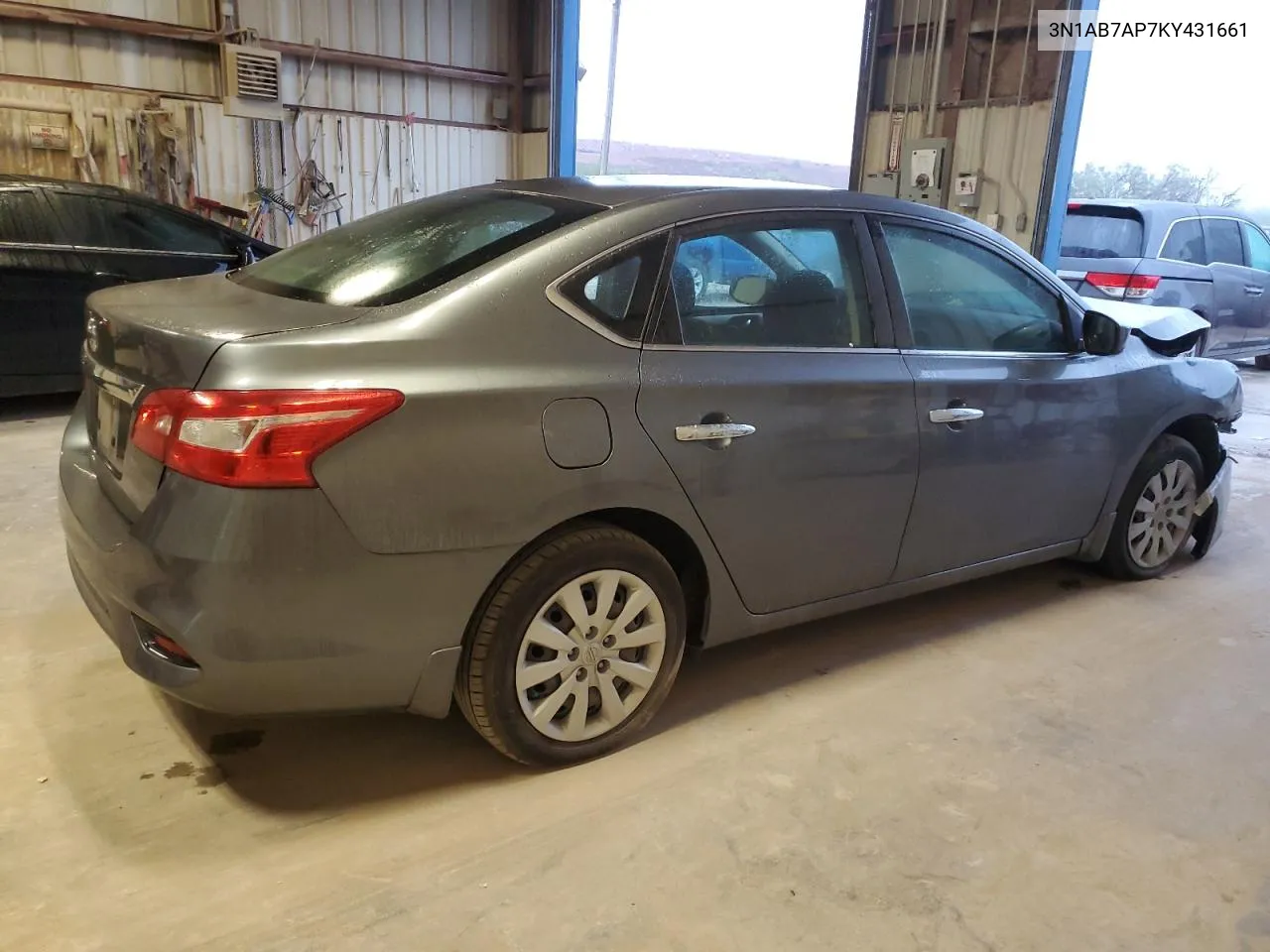 3N1AB7AP7KY431661 2019 Nissan Sentra S