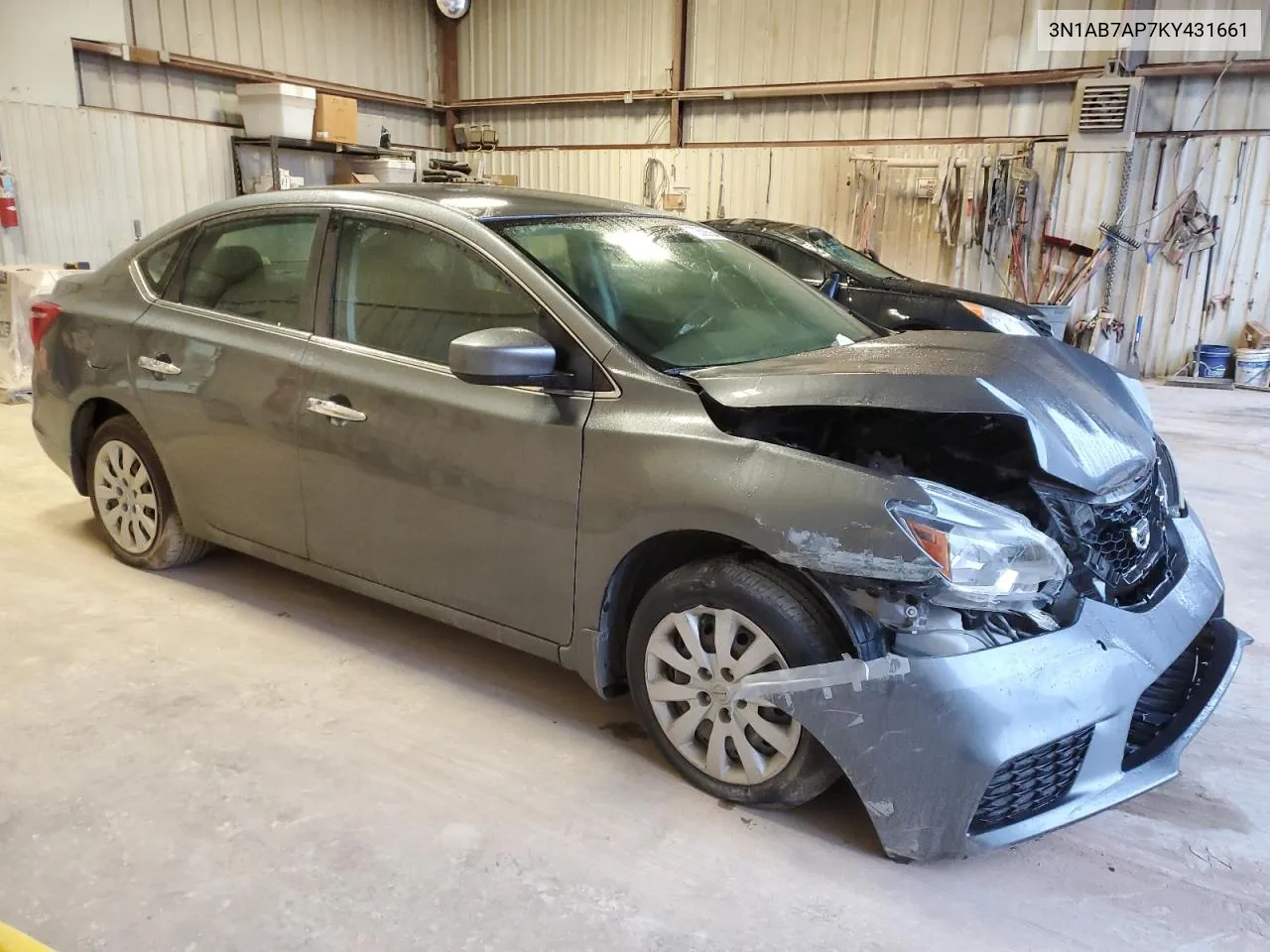 3N1AB7AP7KY431661 2019 Nissan Sentra S