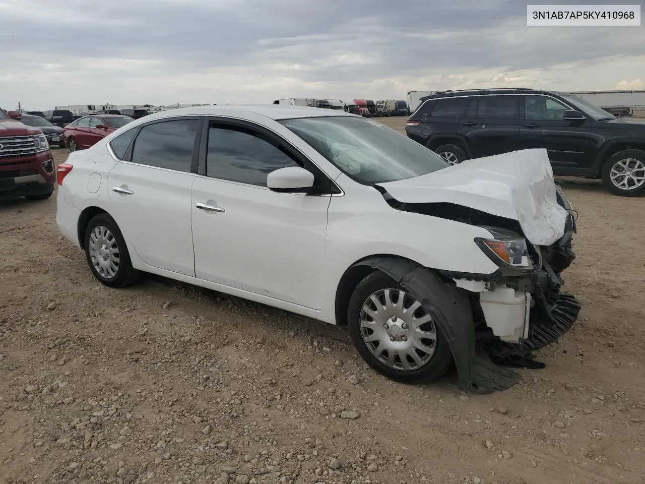 3N1AB7AP5KY410968 2019 Nissan Sentra S