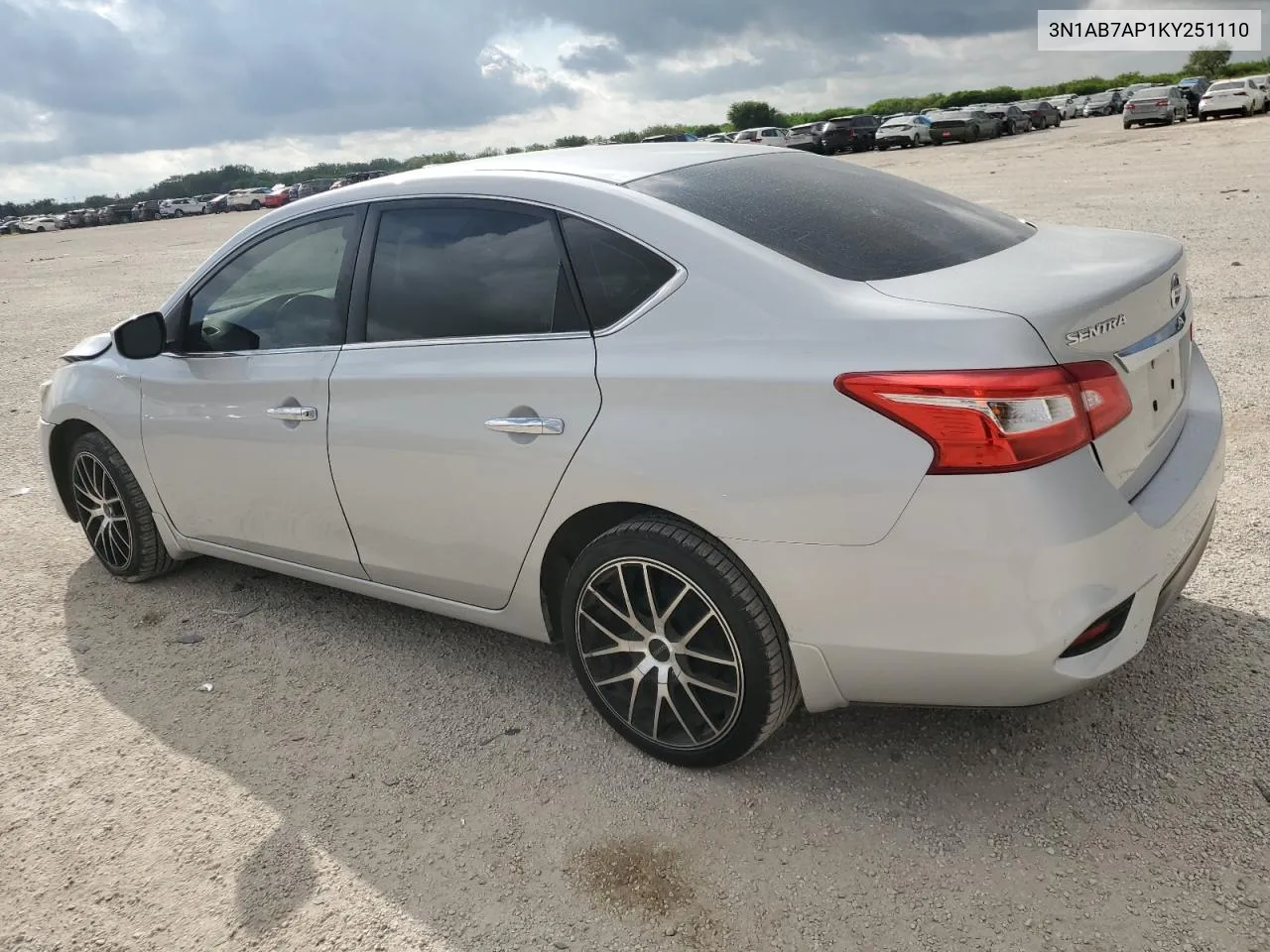 3N1AB7AP1KY251110 2019 Nissan Sentra S