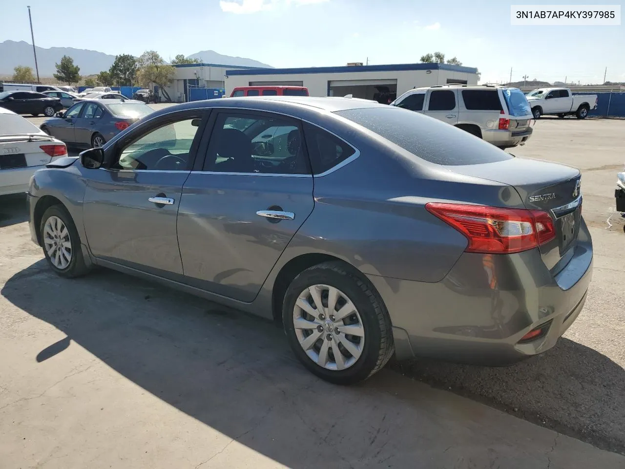 2019 Nissan Sentra S VIN: 3N1AB7AP4KY397985 Lot: 72821244