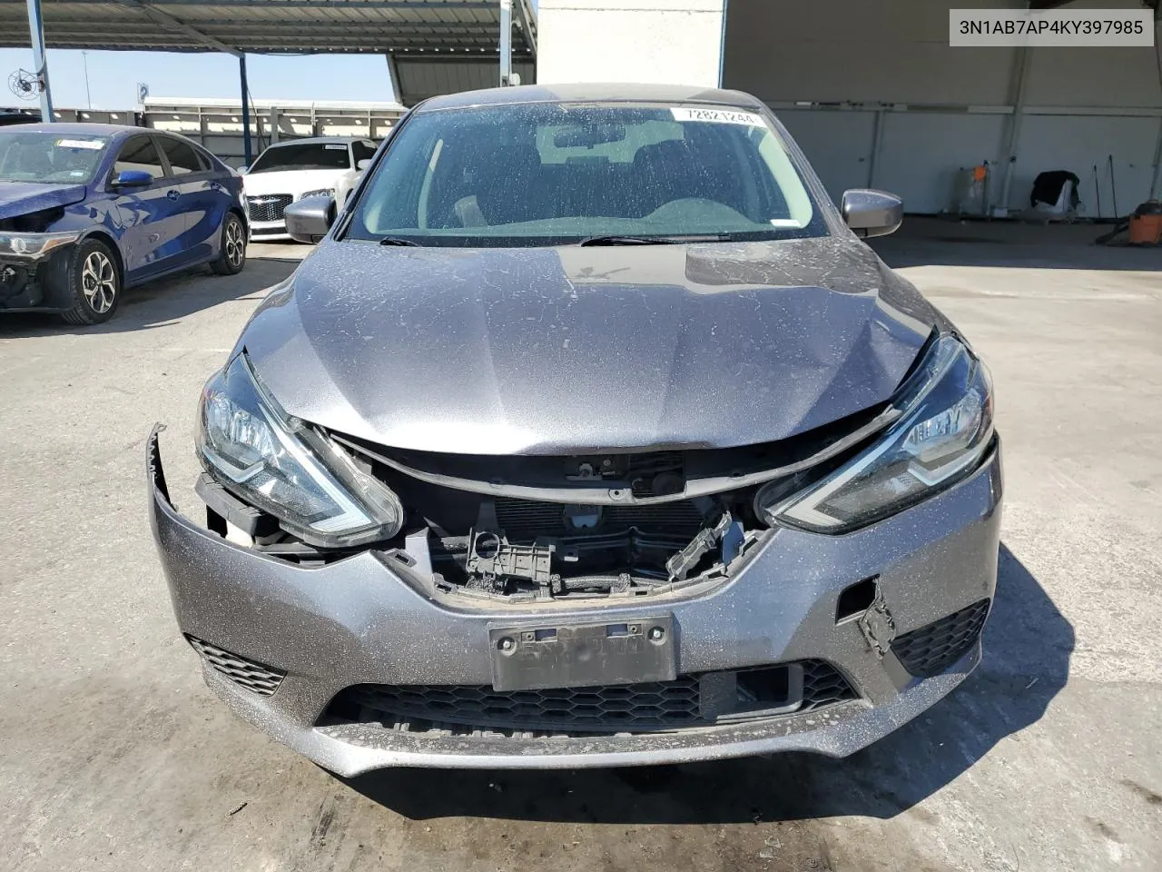 2019 Nissan Sentra S VIN: 3N1AB7AP4KY397985 Lot: 72821244