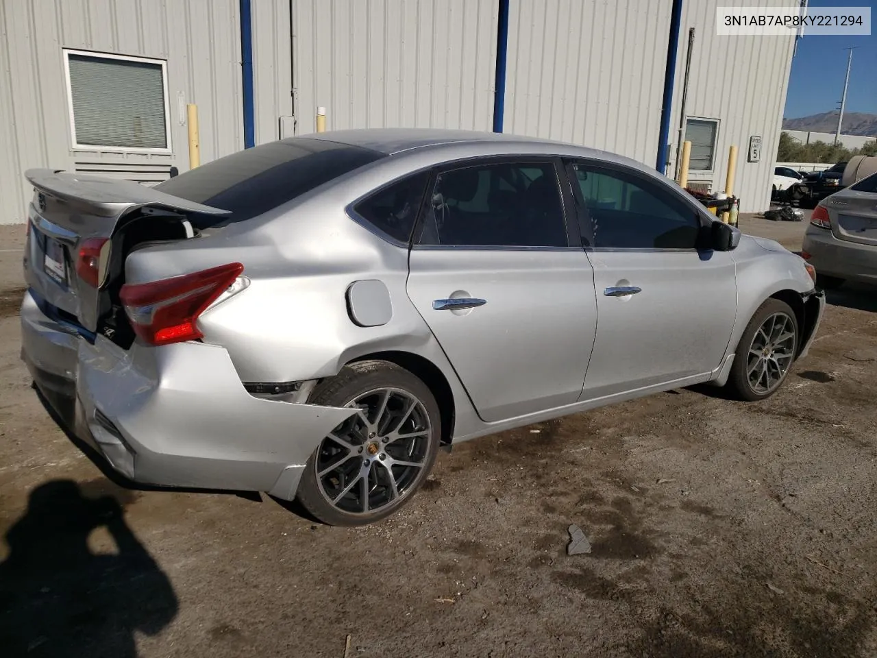 3N1AB7AP8KY221294 2019 Nissan Sentra S