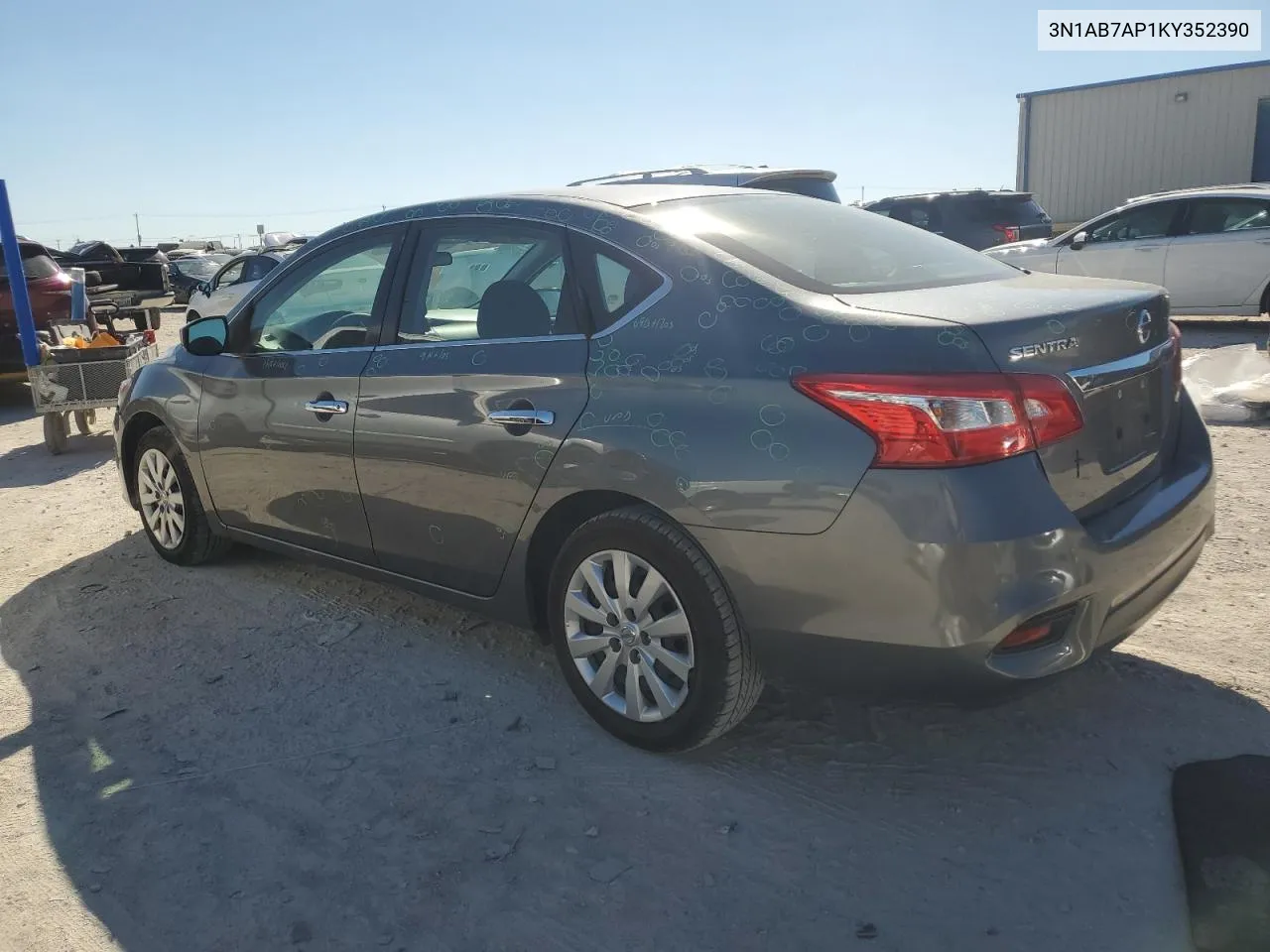 2019 Nissan Sentra S VIN: 3N1AB7AP1KY352390 Lot: 72826754