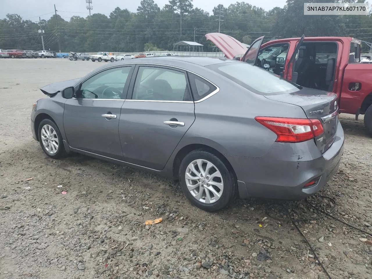 3N1AB7AP7KL607170 2019 Nissan Sentra S