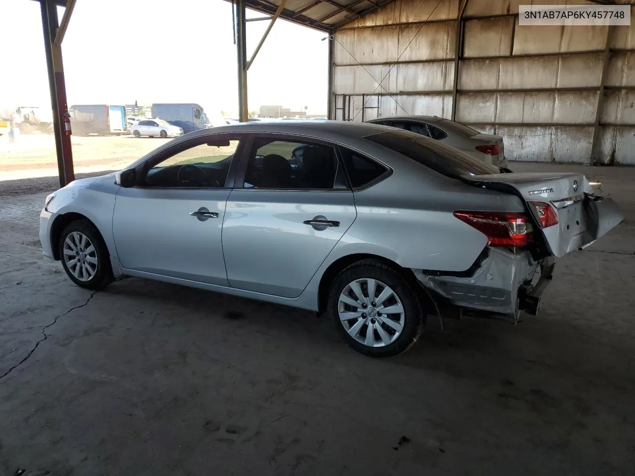 3N1AB7AP6KY457748 2019 Nissan Sentra S