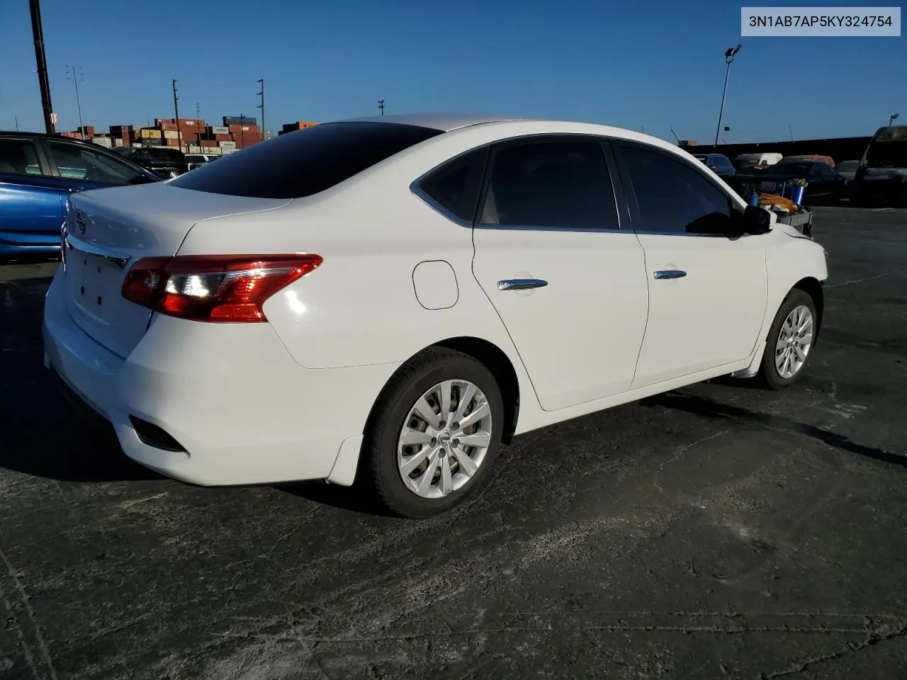 3N1AB7AP5KY324754 2019 Nissan Sentra S