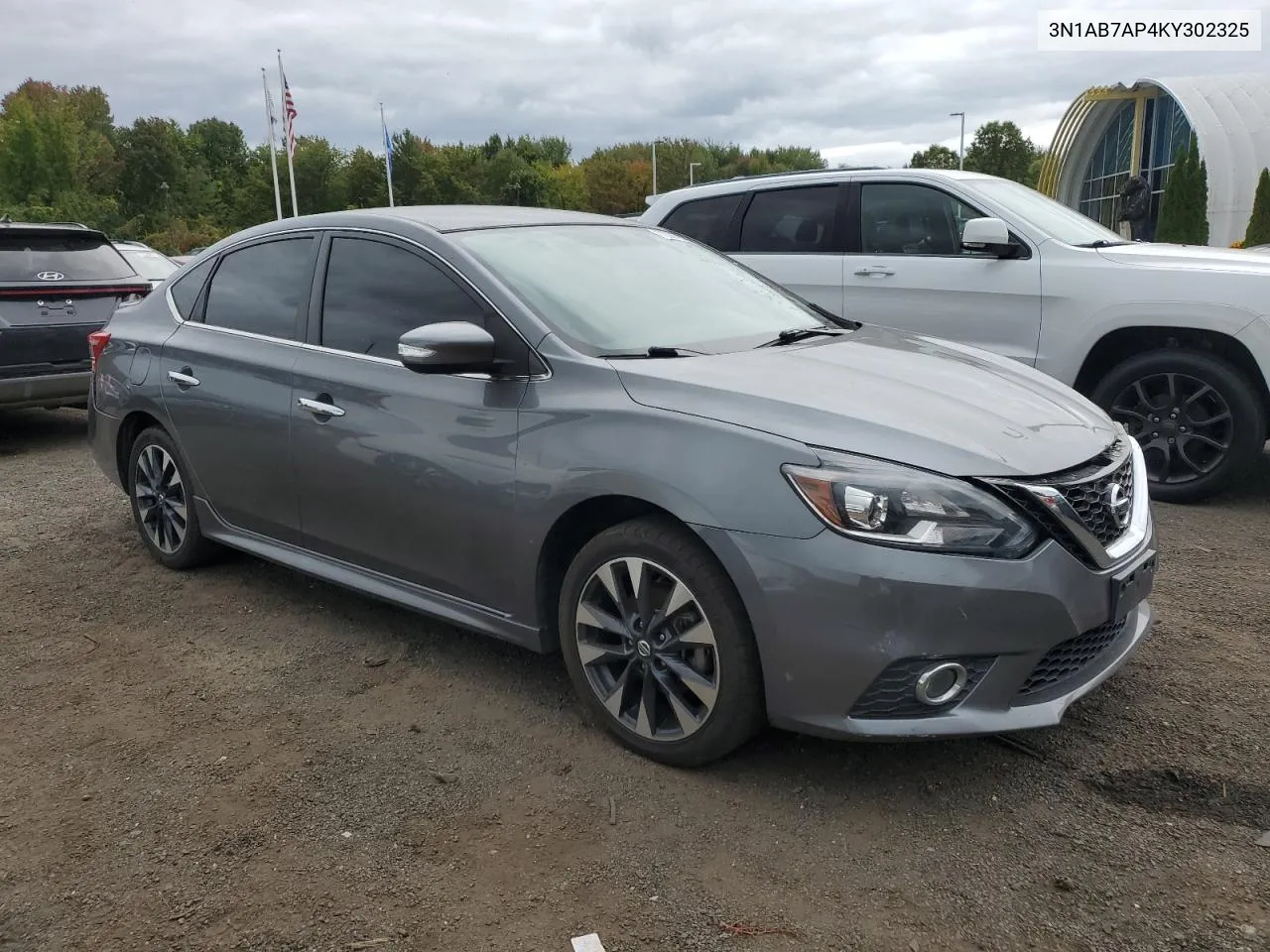 2019 Nissan Sentra S VIN: 3N1AB7AP4KY302325 Lot: 72987934